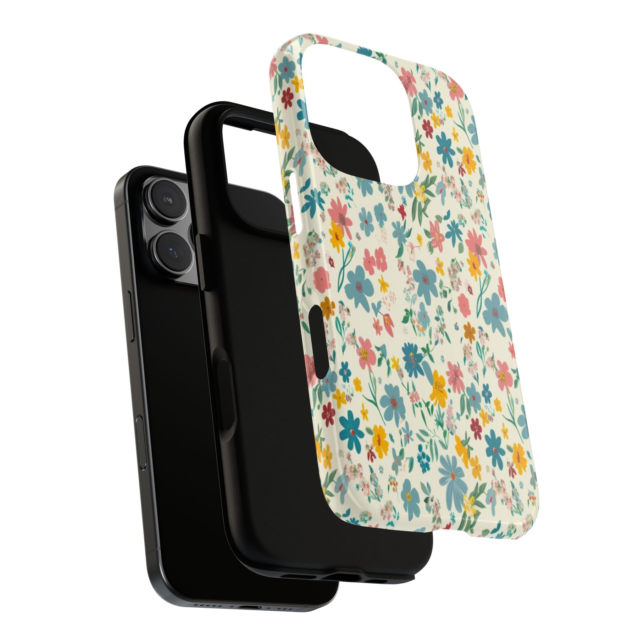 Pastel Yellow Green and Blue Case