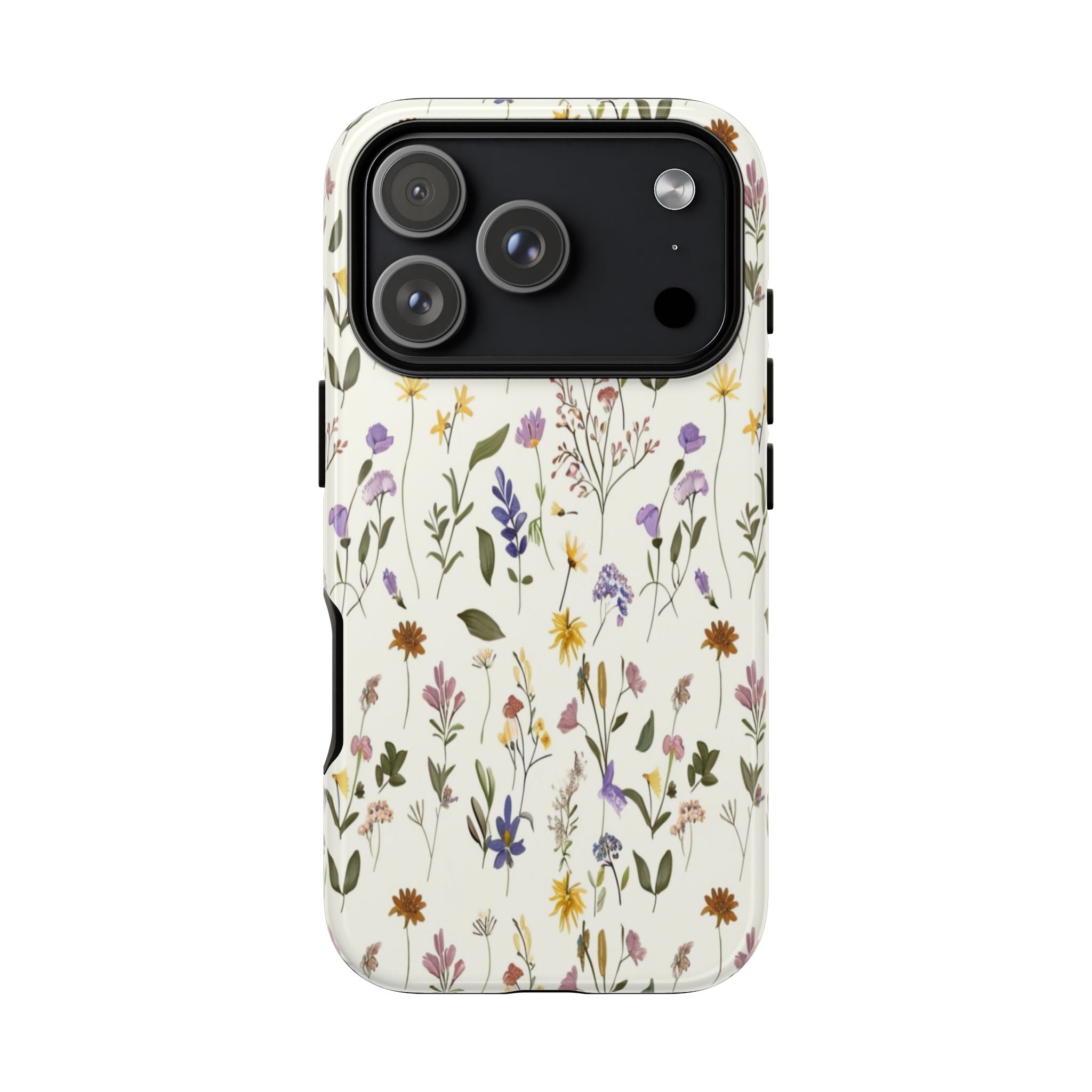 Delicate Watercolor Botanical Seamless Pattern