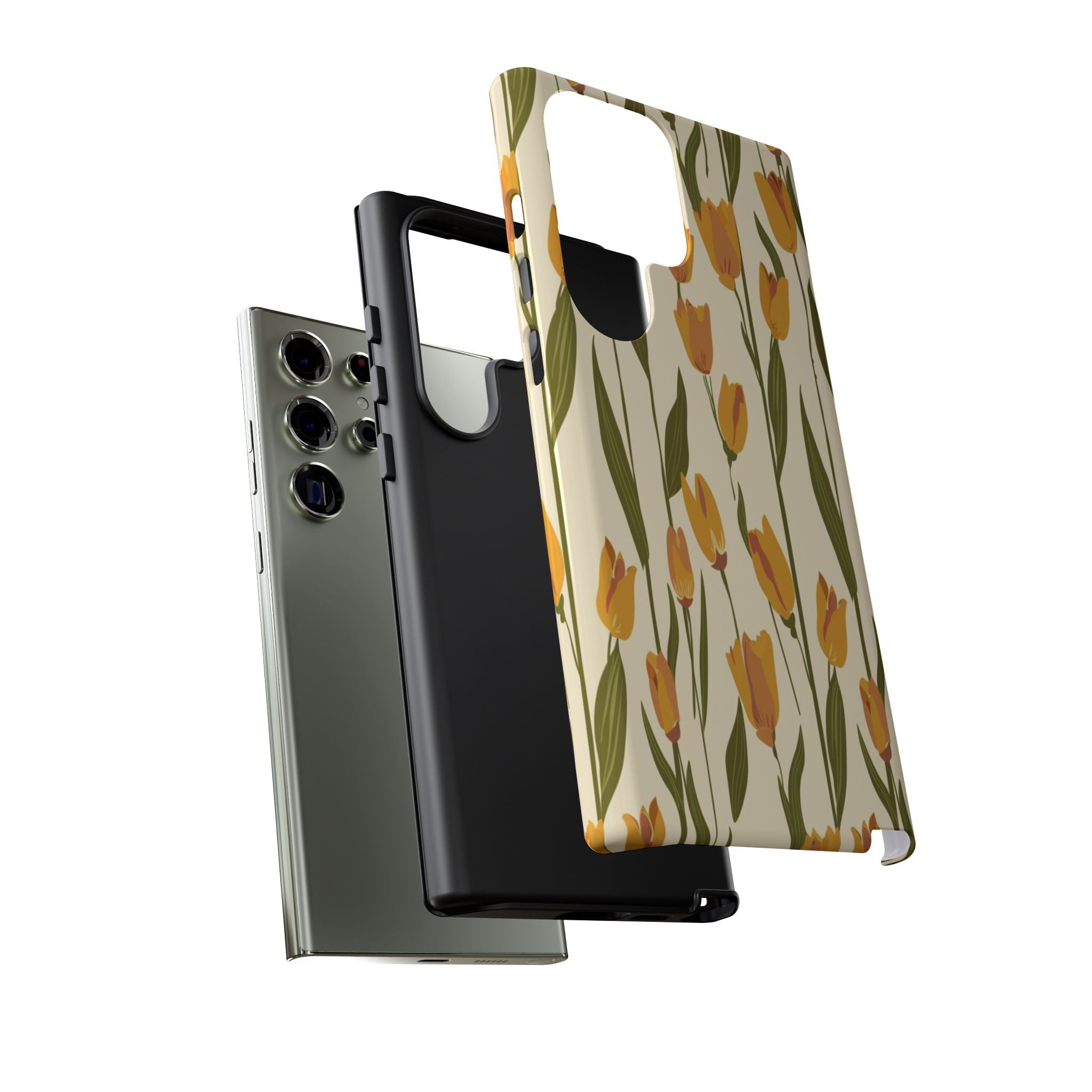 Yellow and Orange Tulips Case