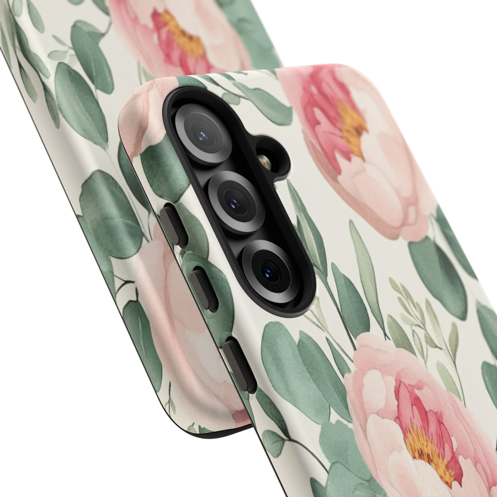 Soft Pink Peonies Case