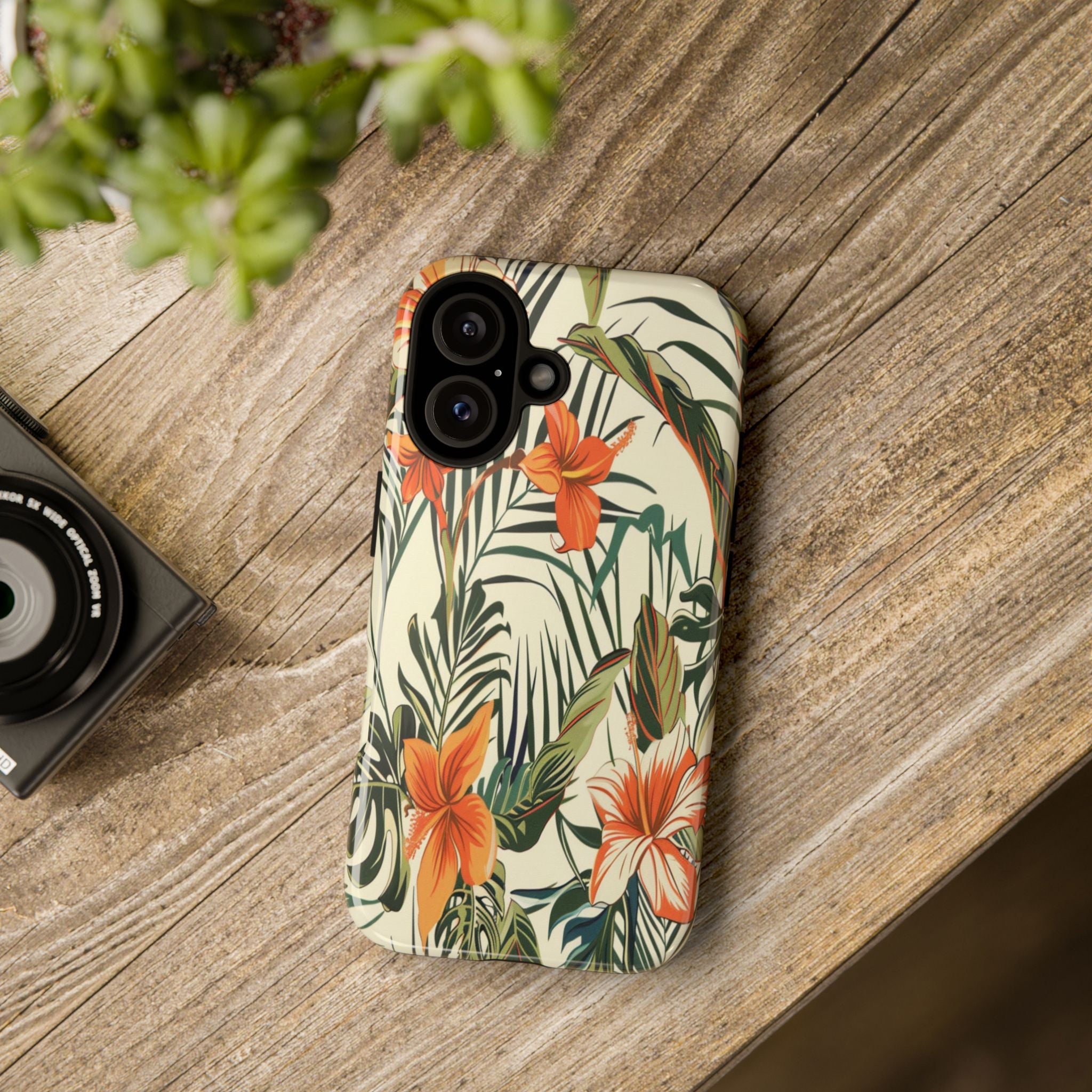 Tropical Hibiscus Garden Case