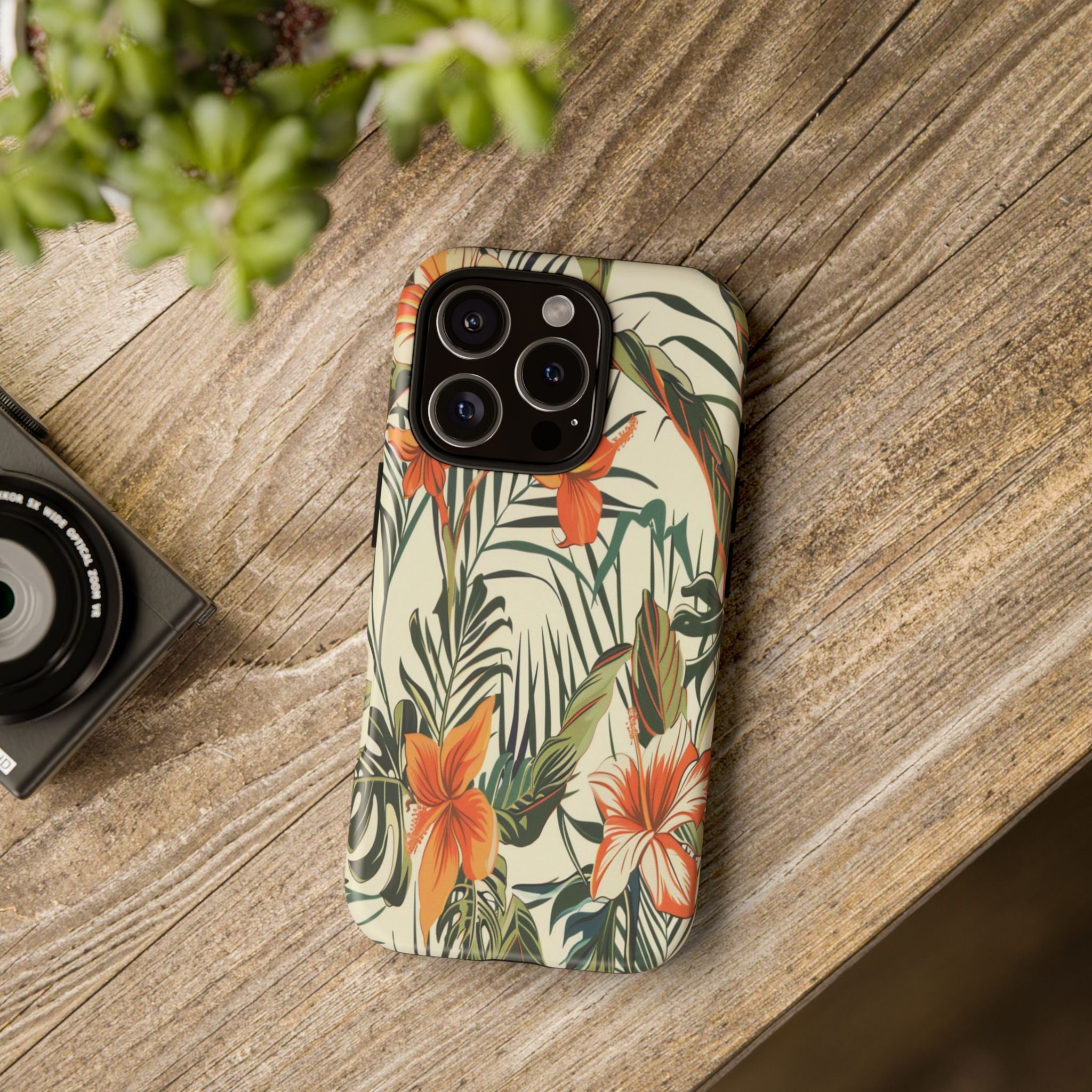 Tropical Hibiscus Garden Case