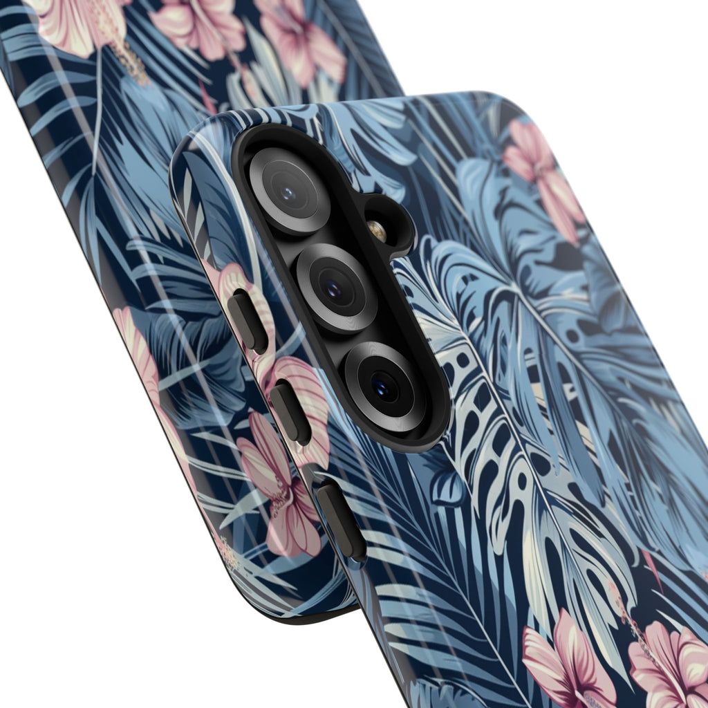 Tropical Hibiscus and Monstera Case