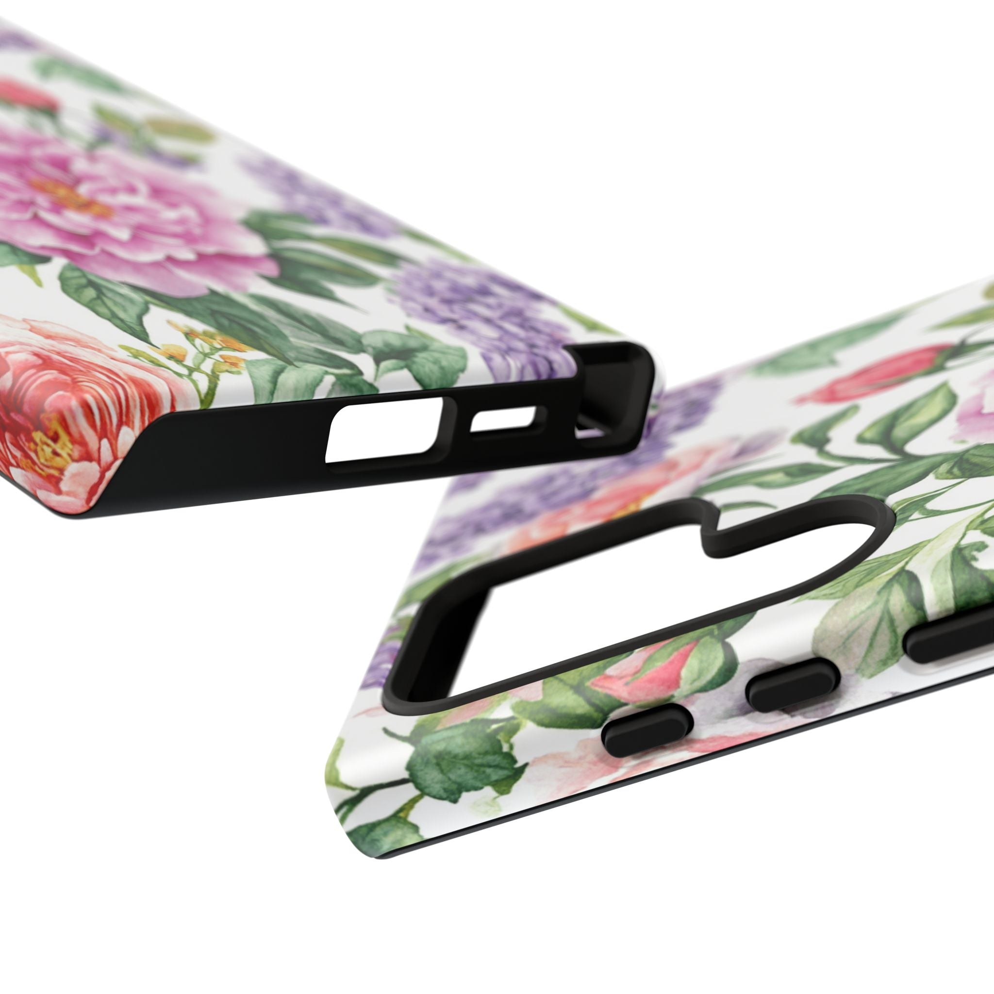 Watercolor Peonies and Lilacs Case