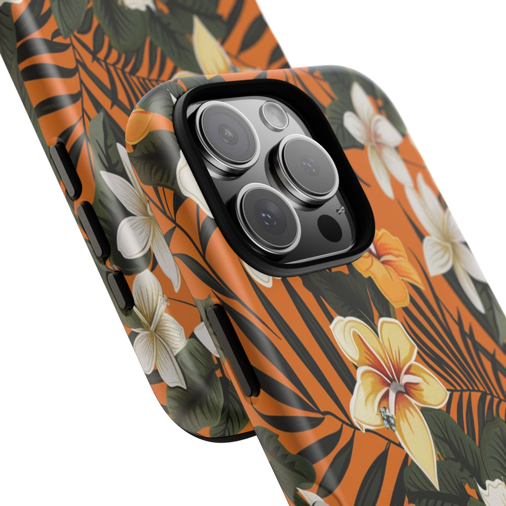 Vibrant Orange Tropical Case