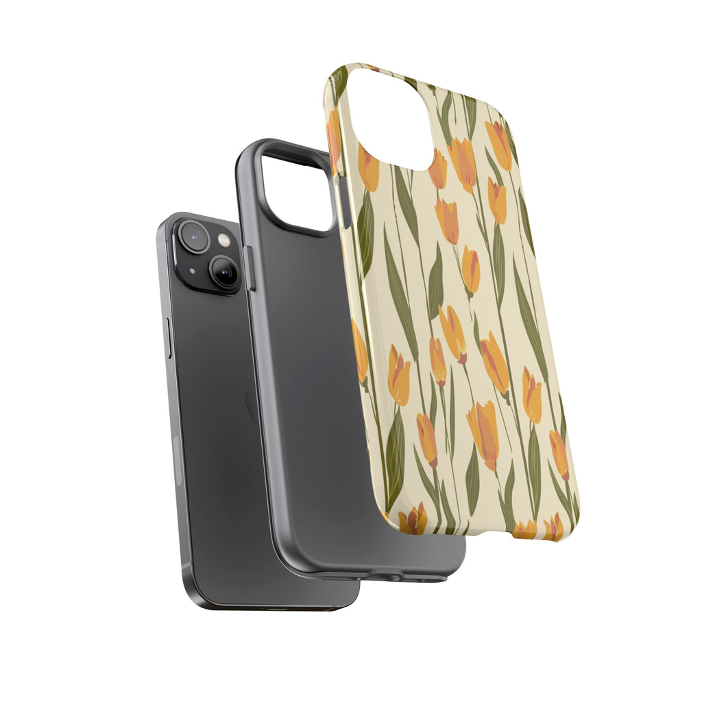 Yellow and Orange Tulips Case