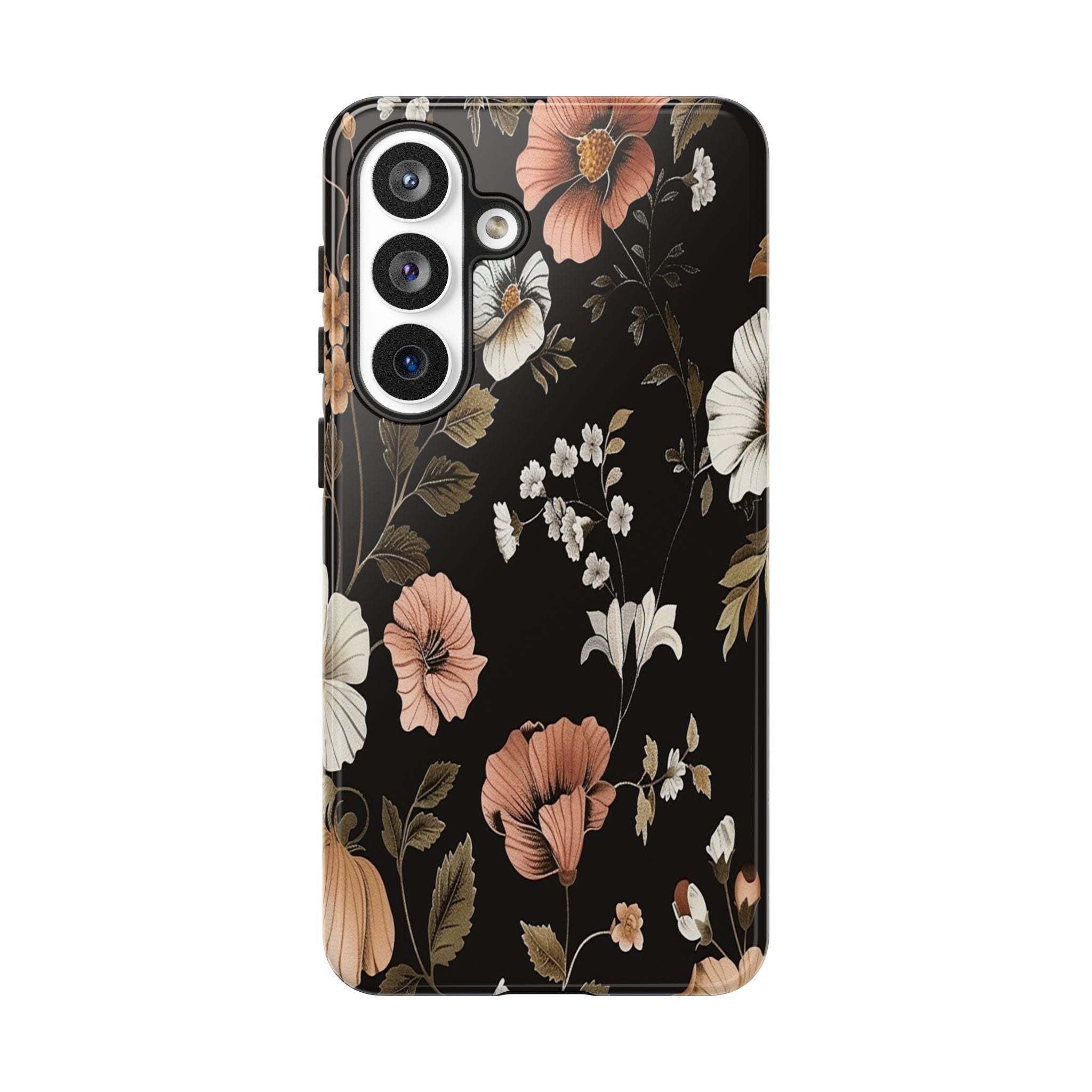 Peachy Cosmos on Black