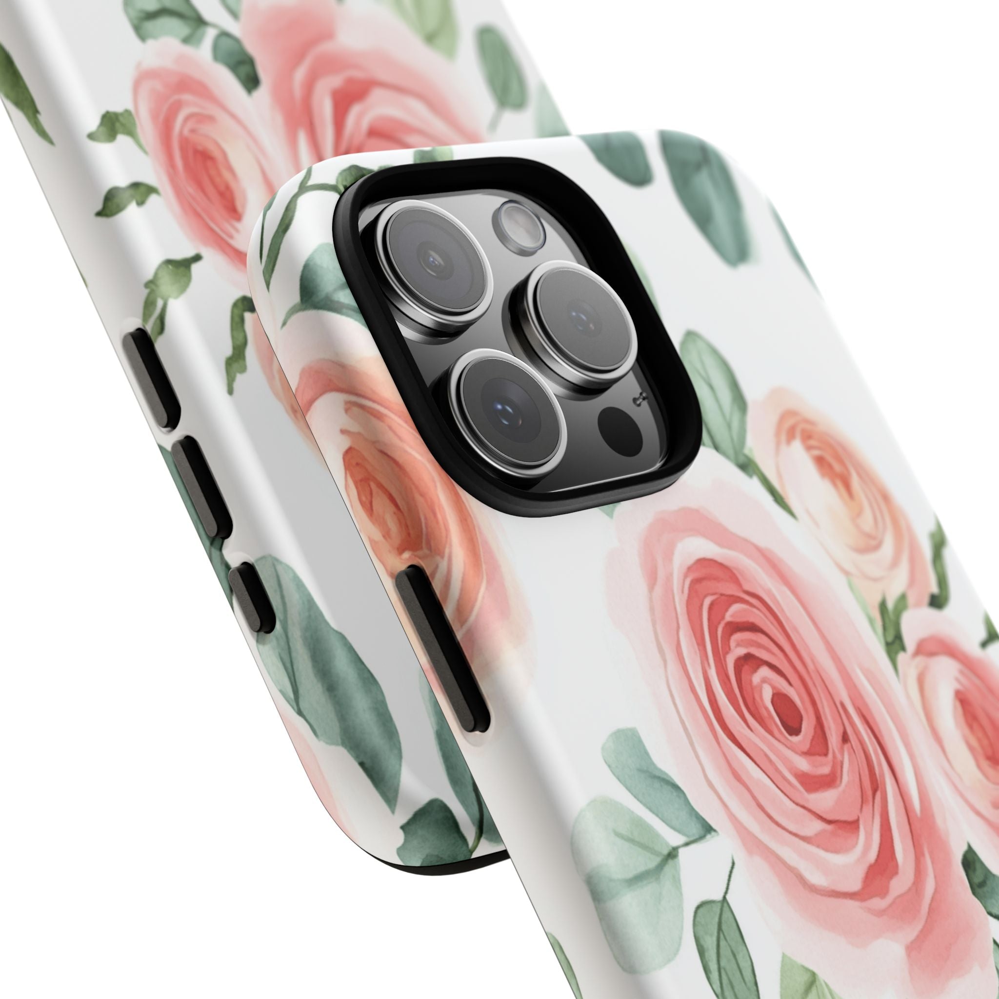 Delicate Watercolor Rose Case