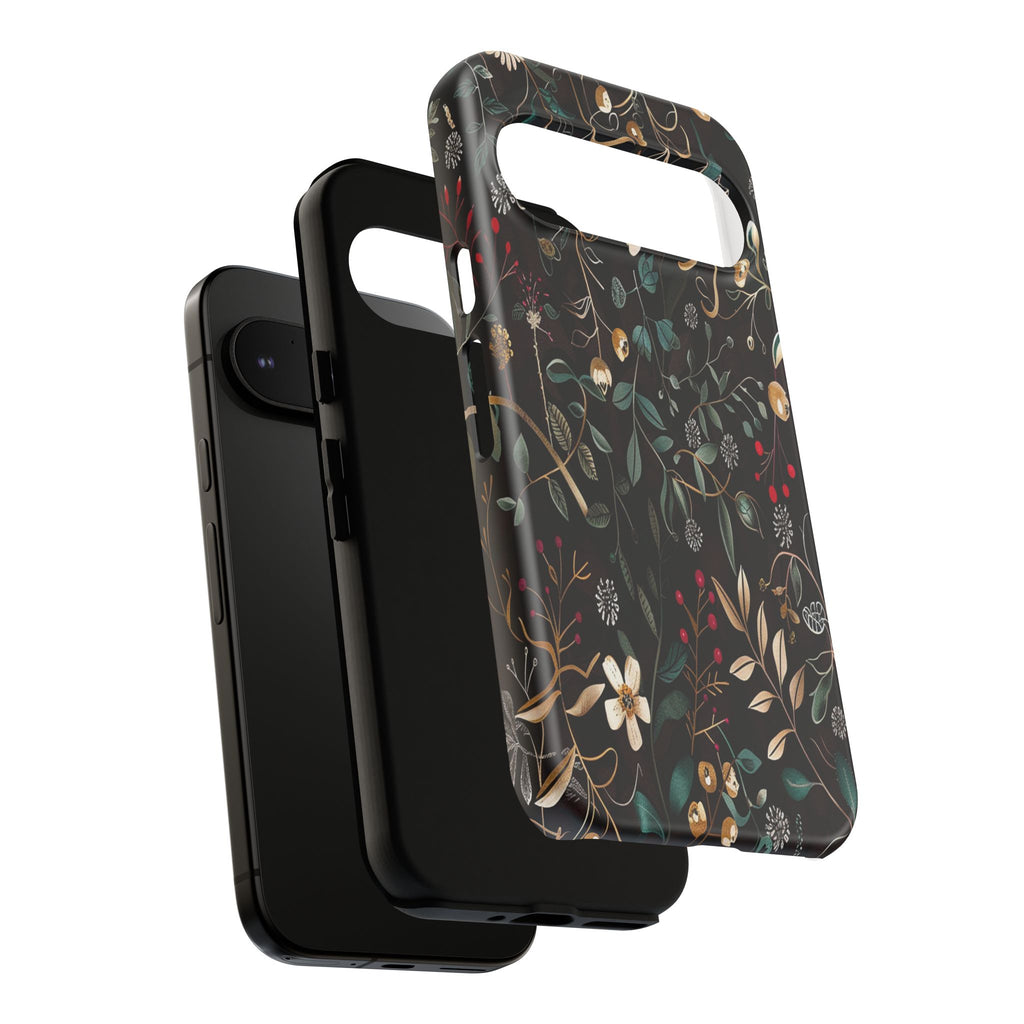 Dark Leafy Case