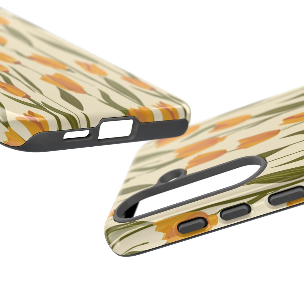 Yellow and Orange Tulips Case