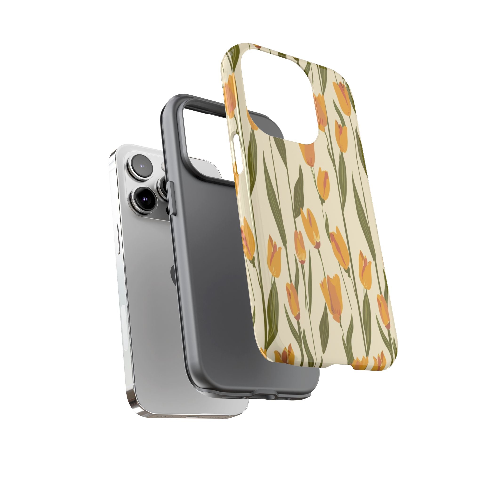 Yellow and Orange Tulips Case