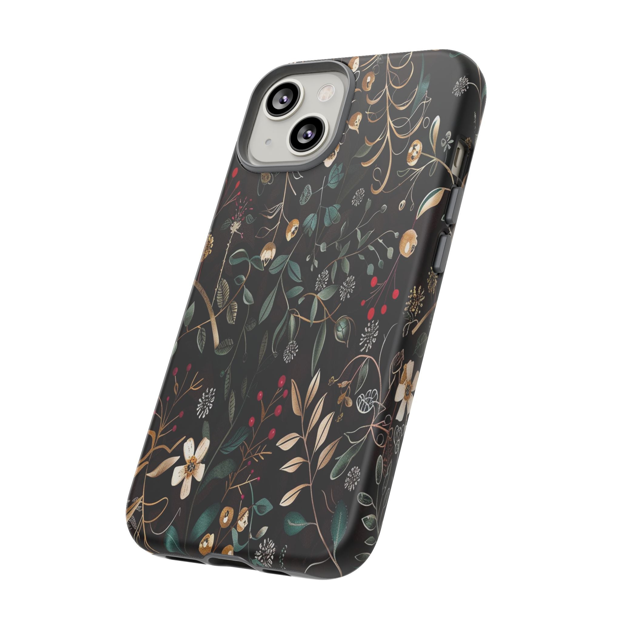 Dark Leafy Case