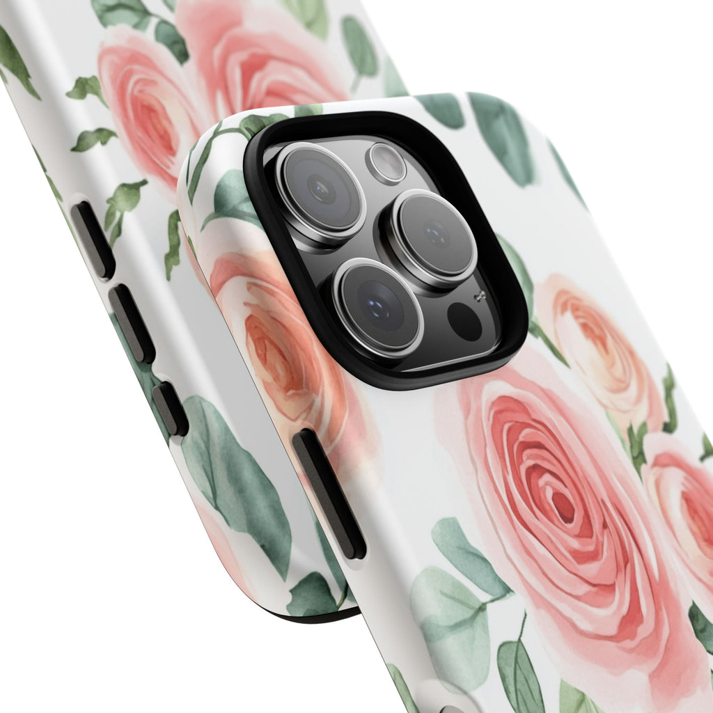 Delicate Watercolor Rose Case