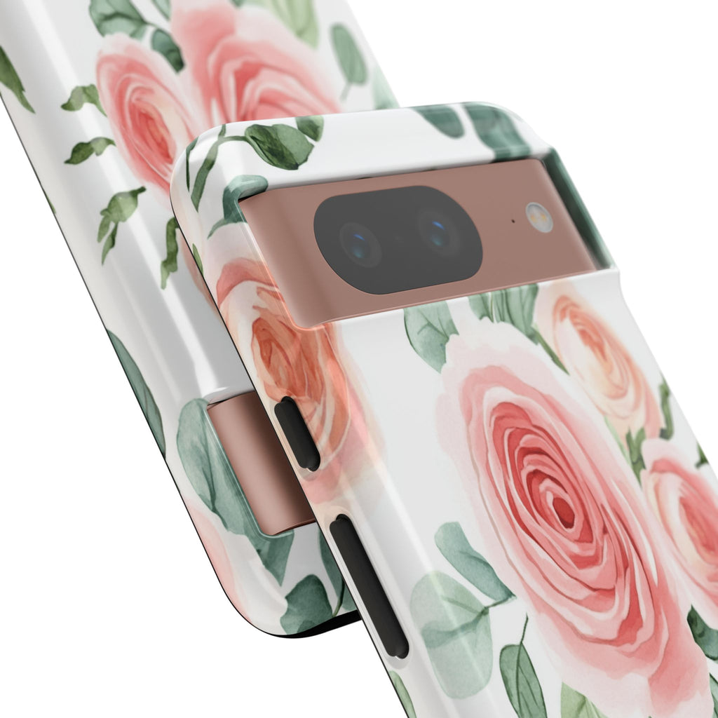 Delicate Watercolor Rose Case