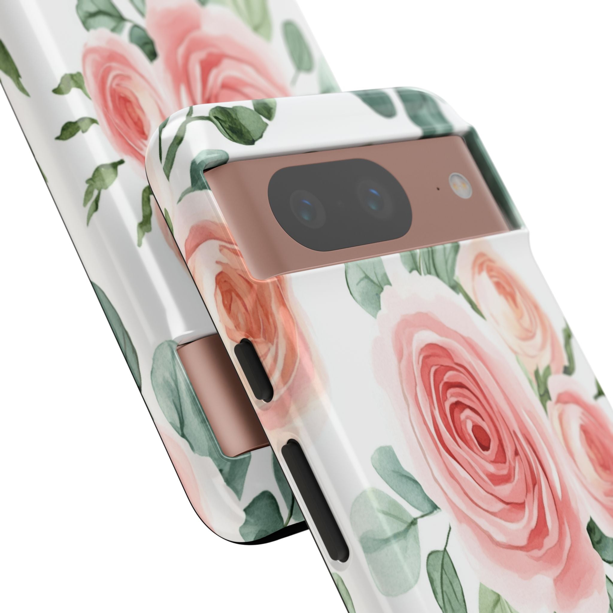 Delicate Watercolor Rose Case