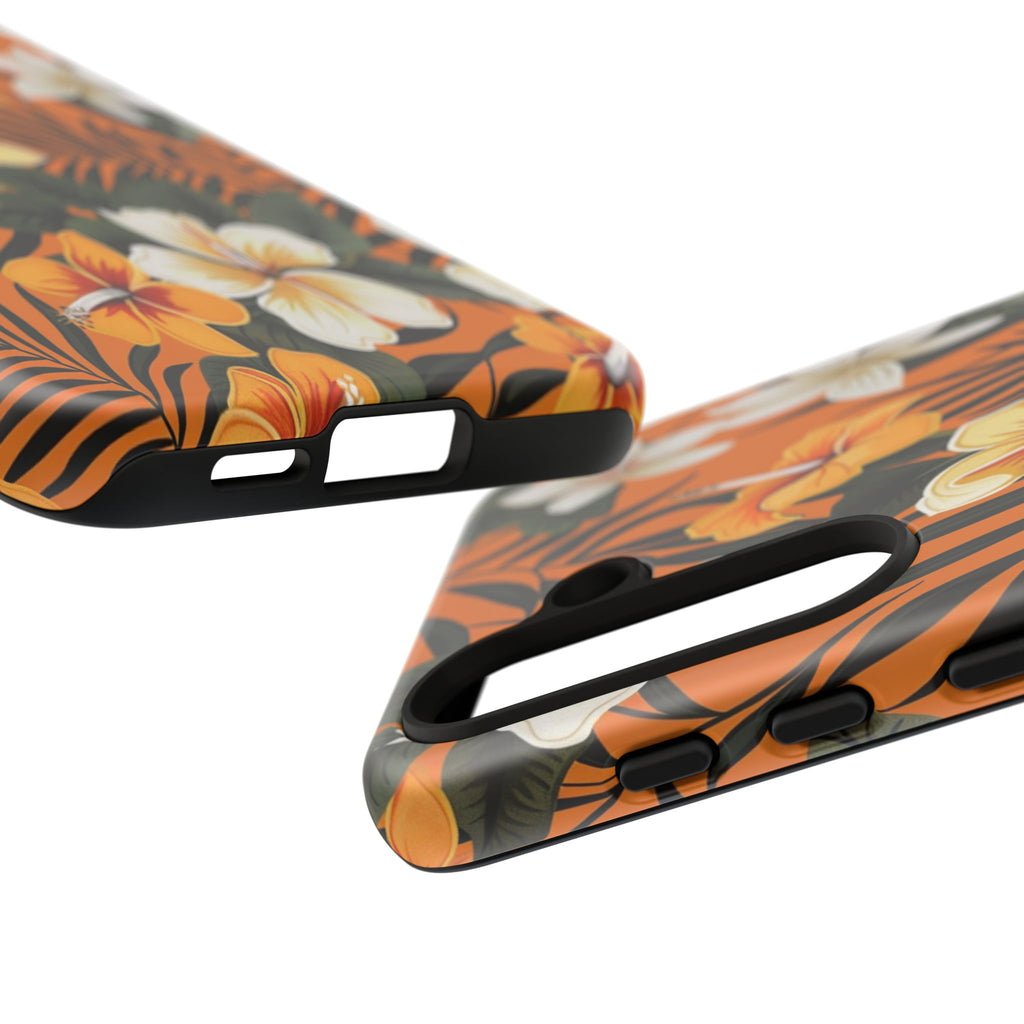 Vibrant Orange Tropical Case