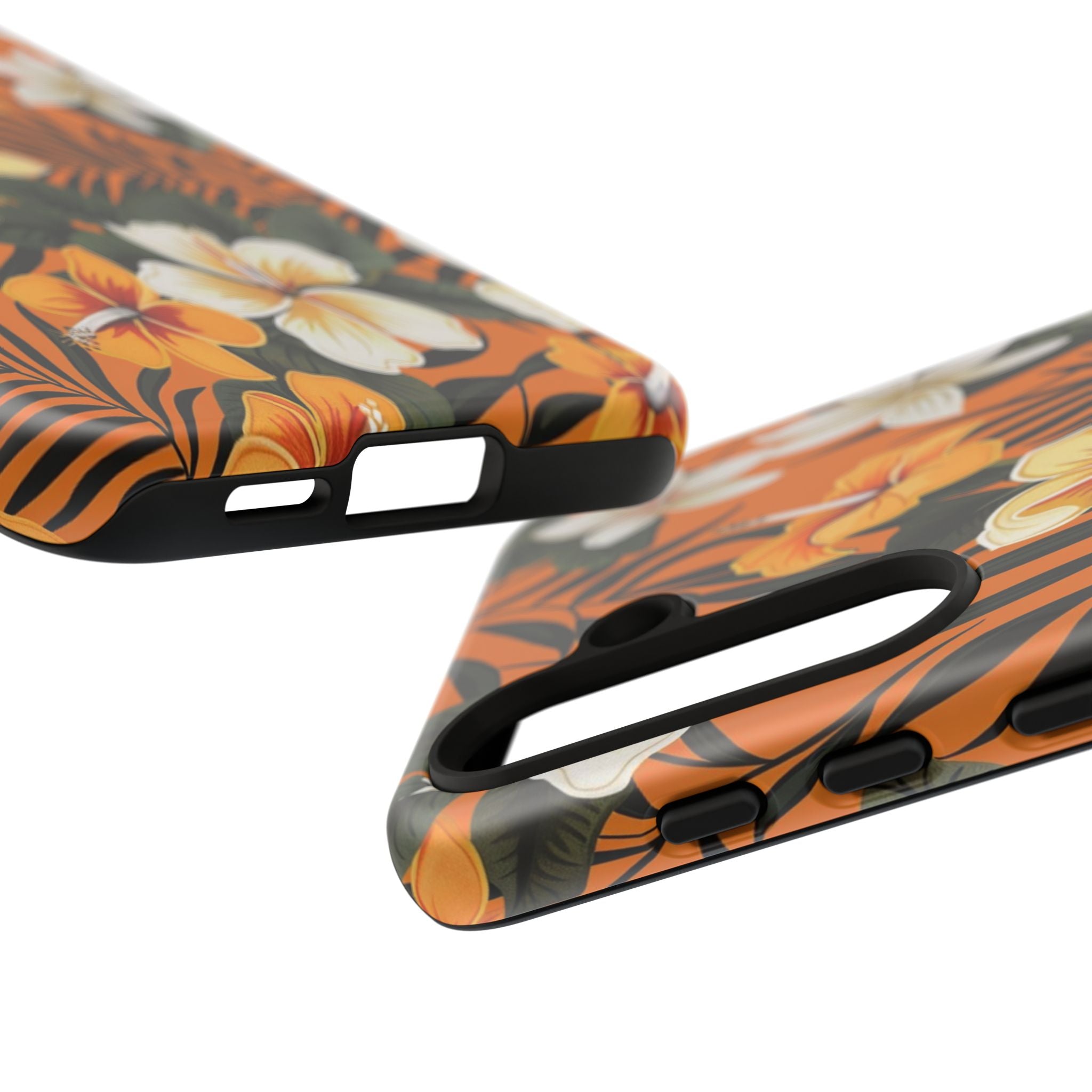 Vibrant Orange Tropical Case