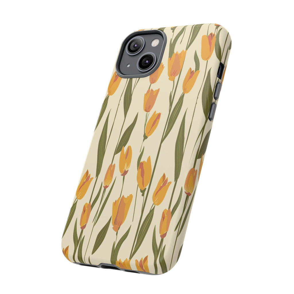 Yellow and Orange Tulips Case