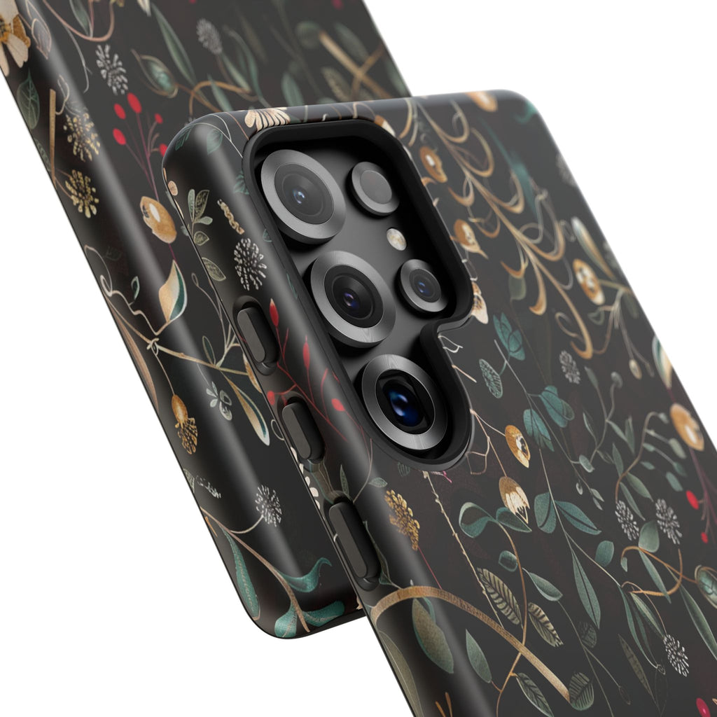 Dark Leafy Case