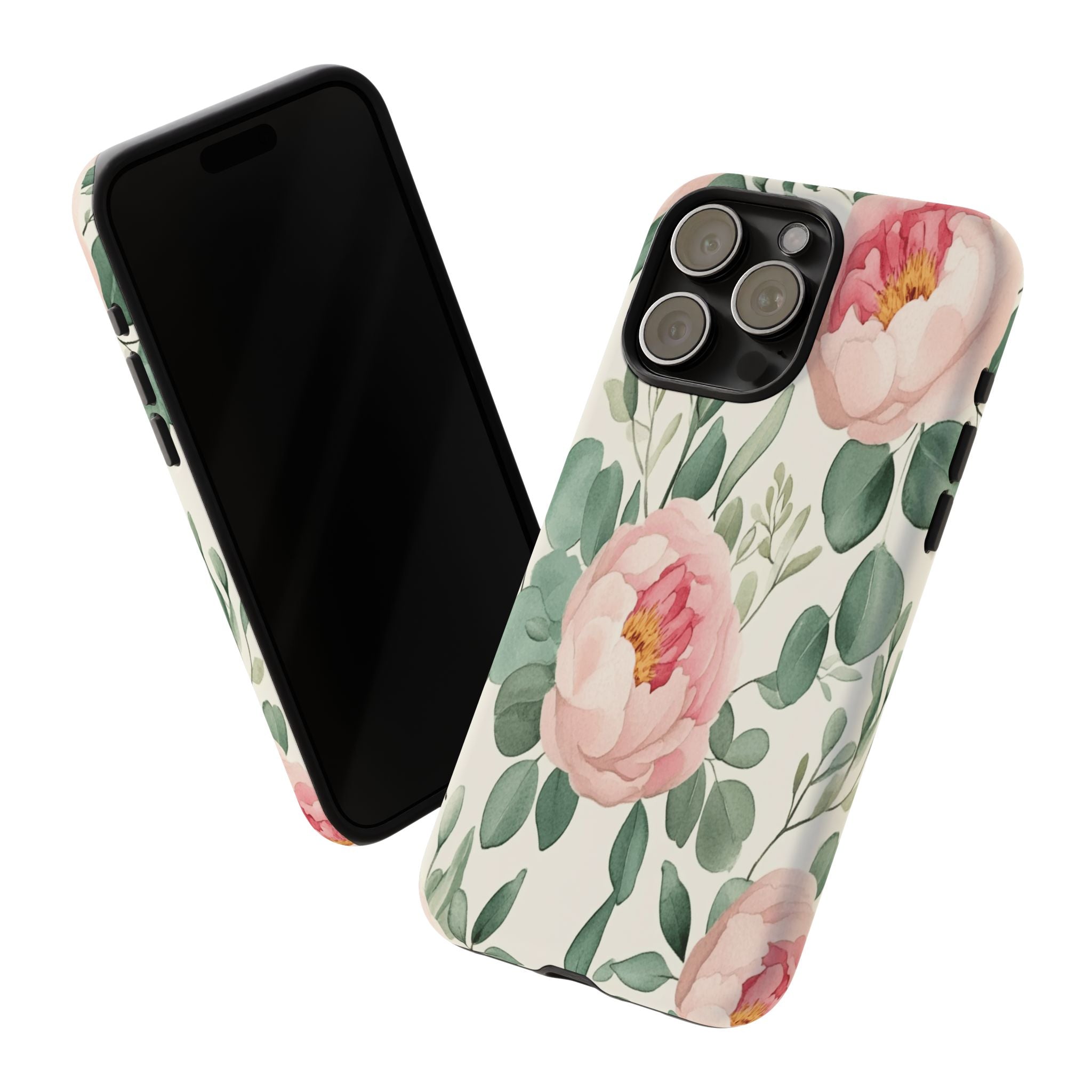 Soft Pink Peonies Case