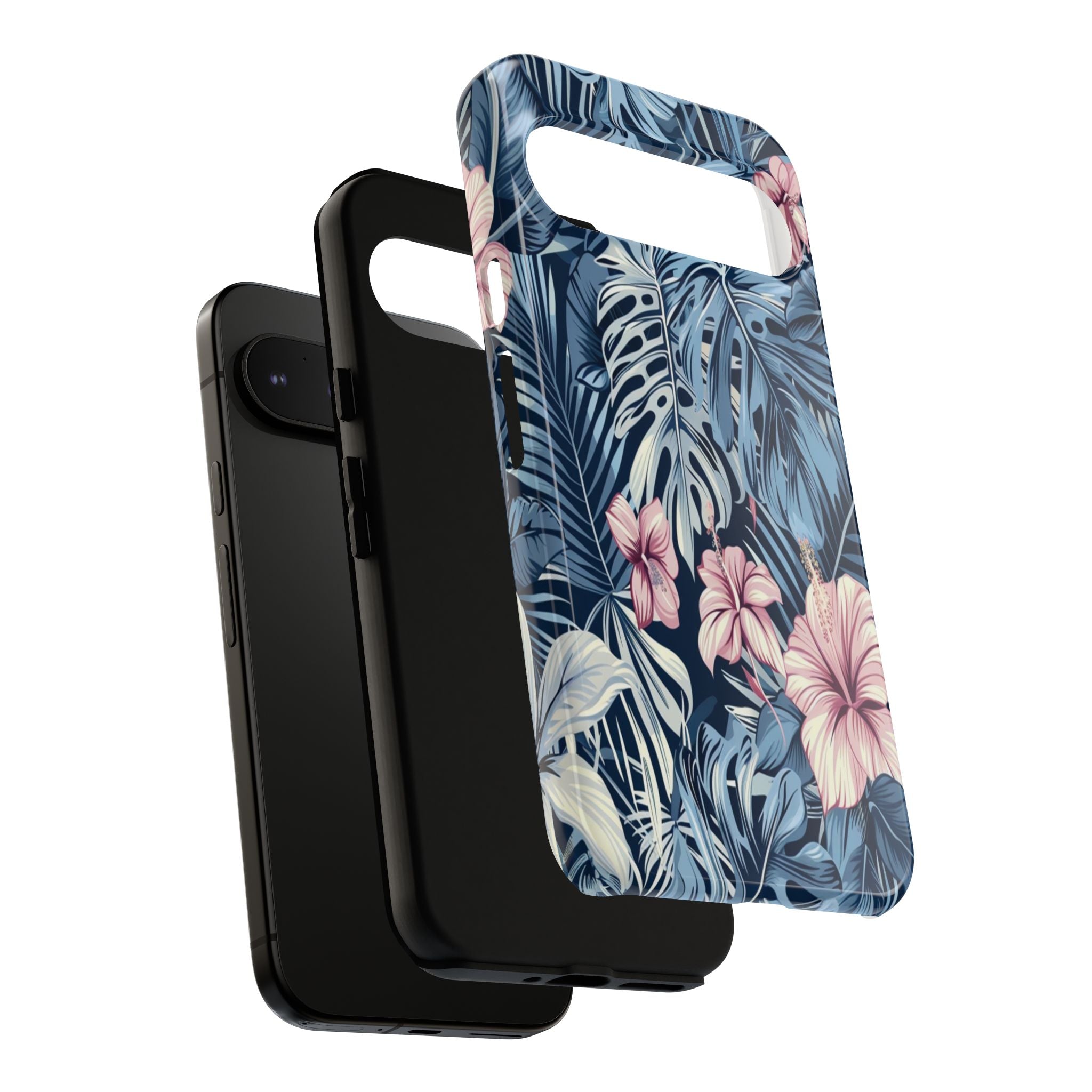 Tropical Hibiscus and Monstera Case