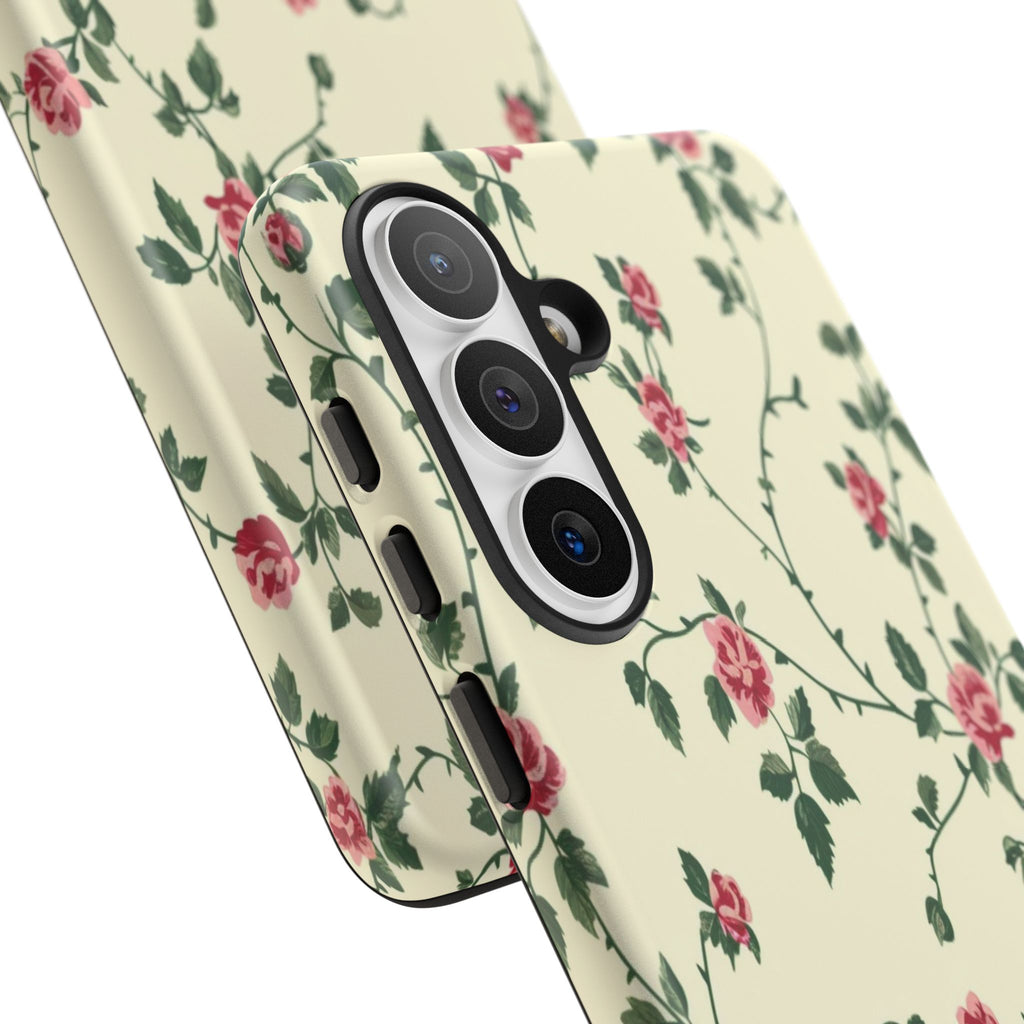 Elegant Pink Victorian Roses Case