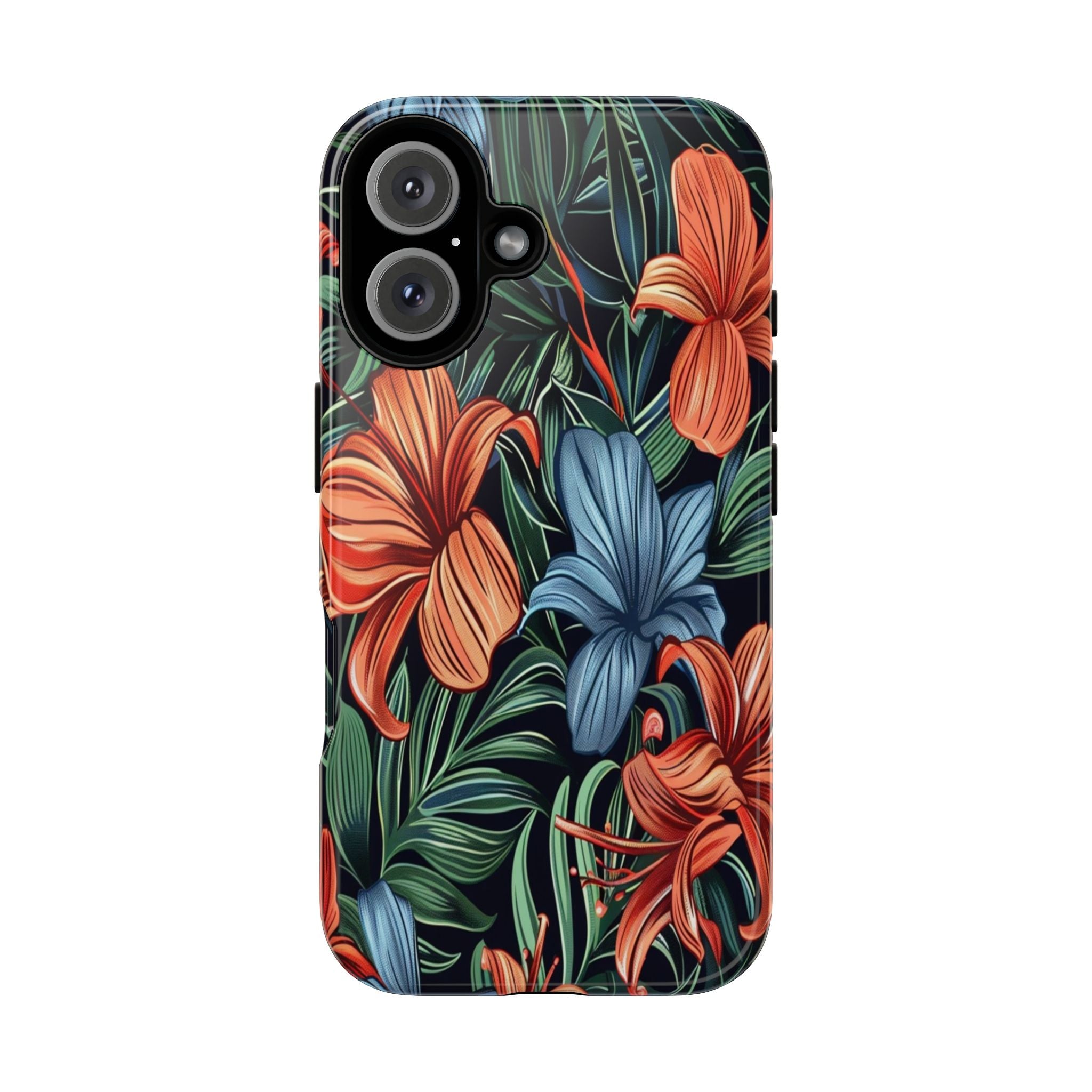 Tropical Red and Blue