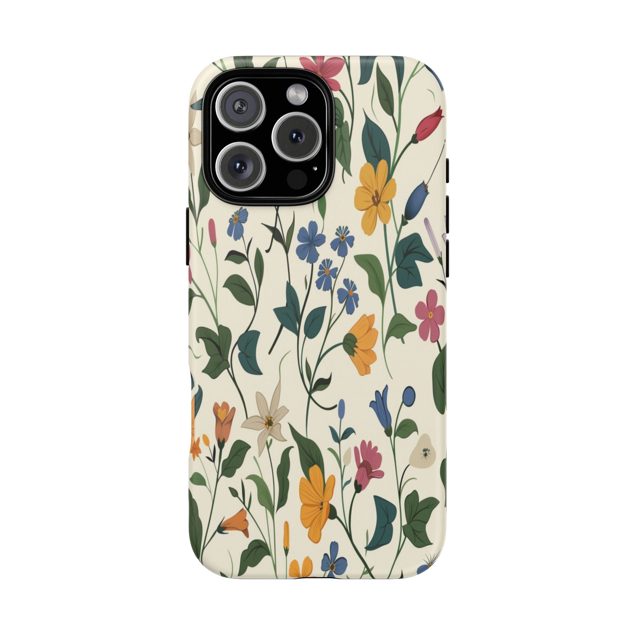 Vibrant Botanical Floral Pattern