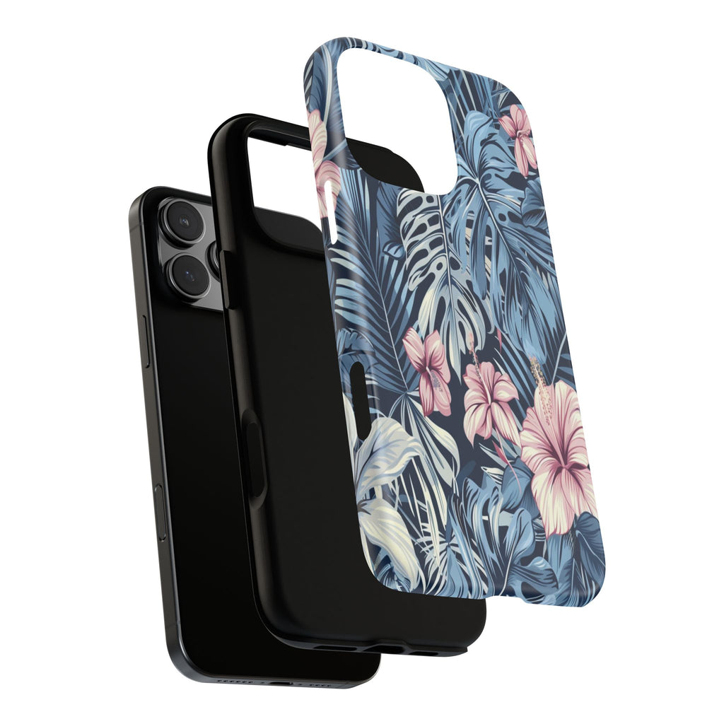 Tropical Hibiscus and Monstera Case