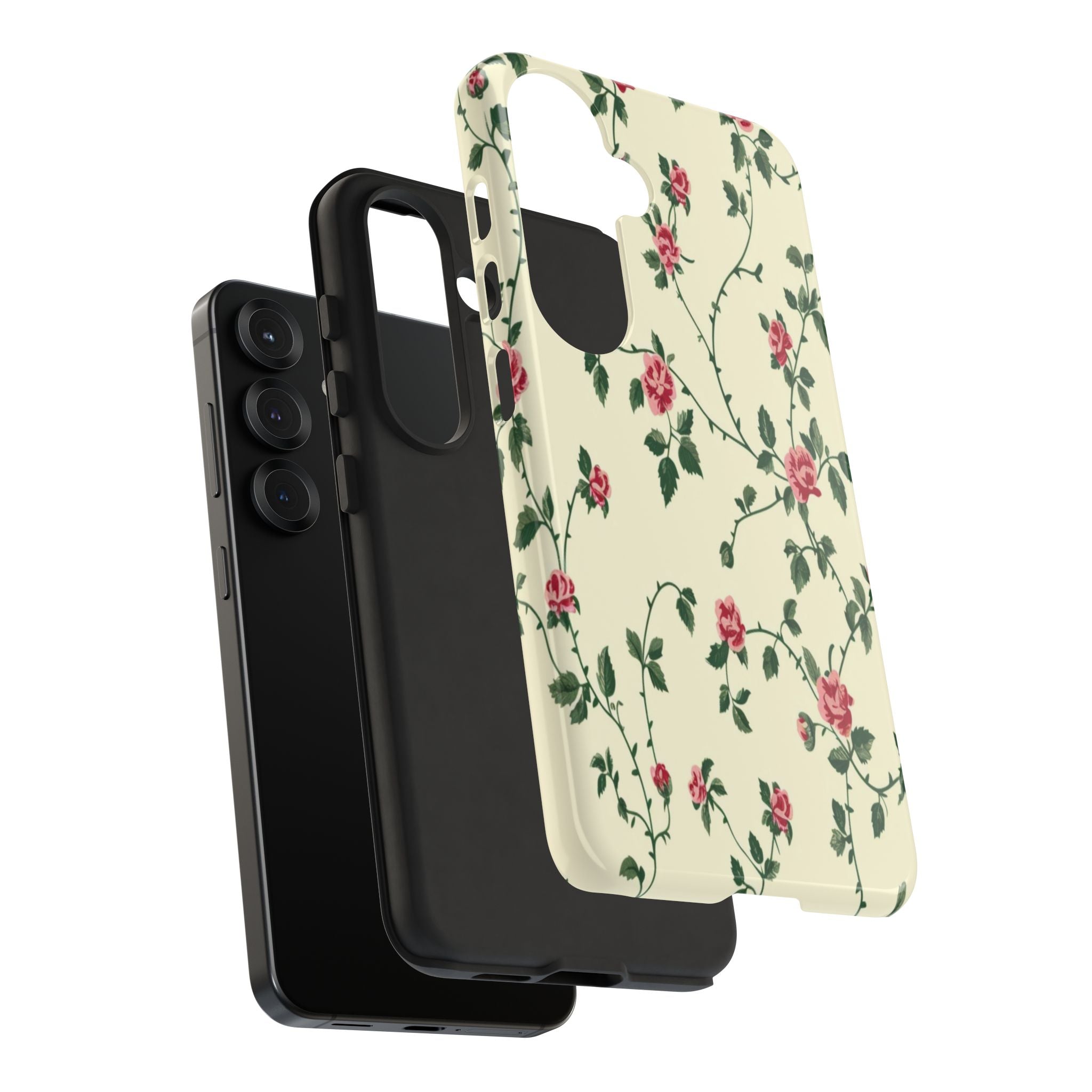Elegant Pink Victorian Roses Case