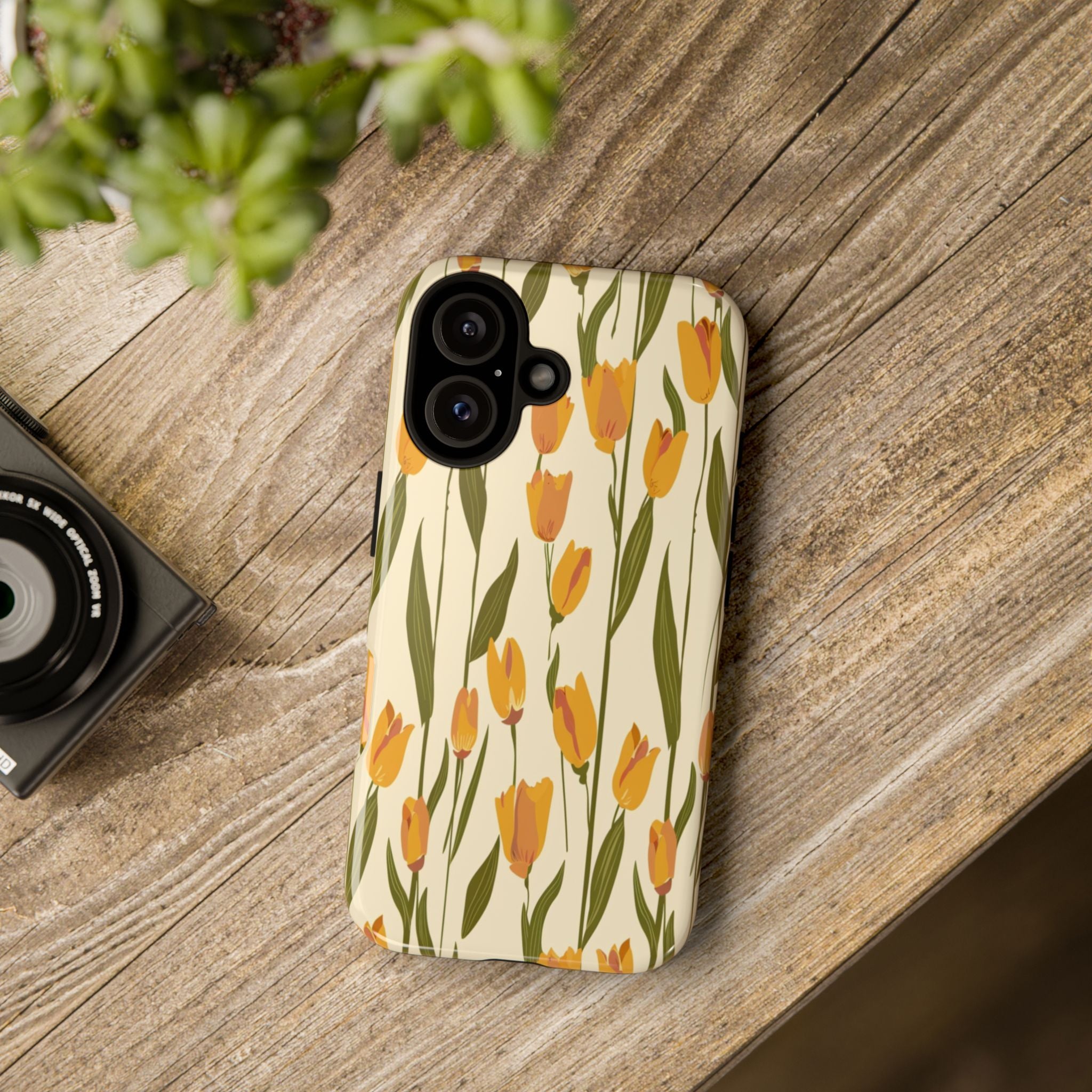 Yellow and Orange Tulips Case