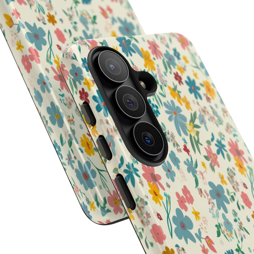 Pastel Yellow Green and Blue Case