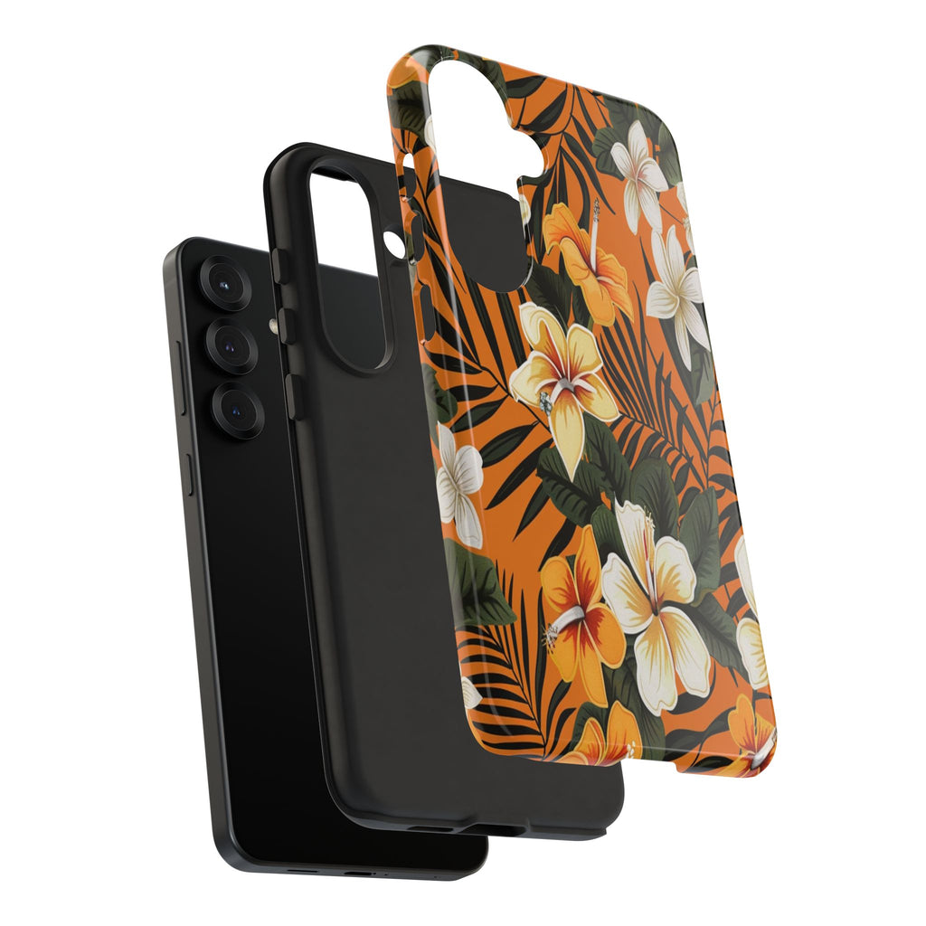 Vibrant Orange Tropical Case