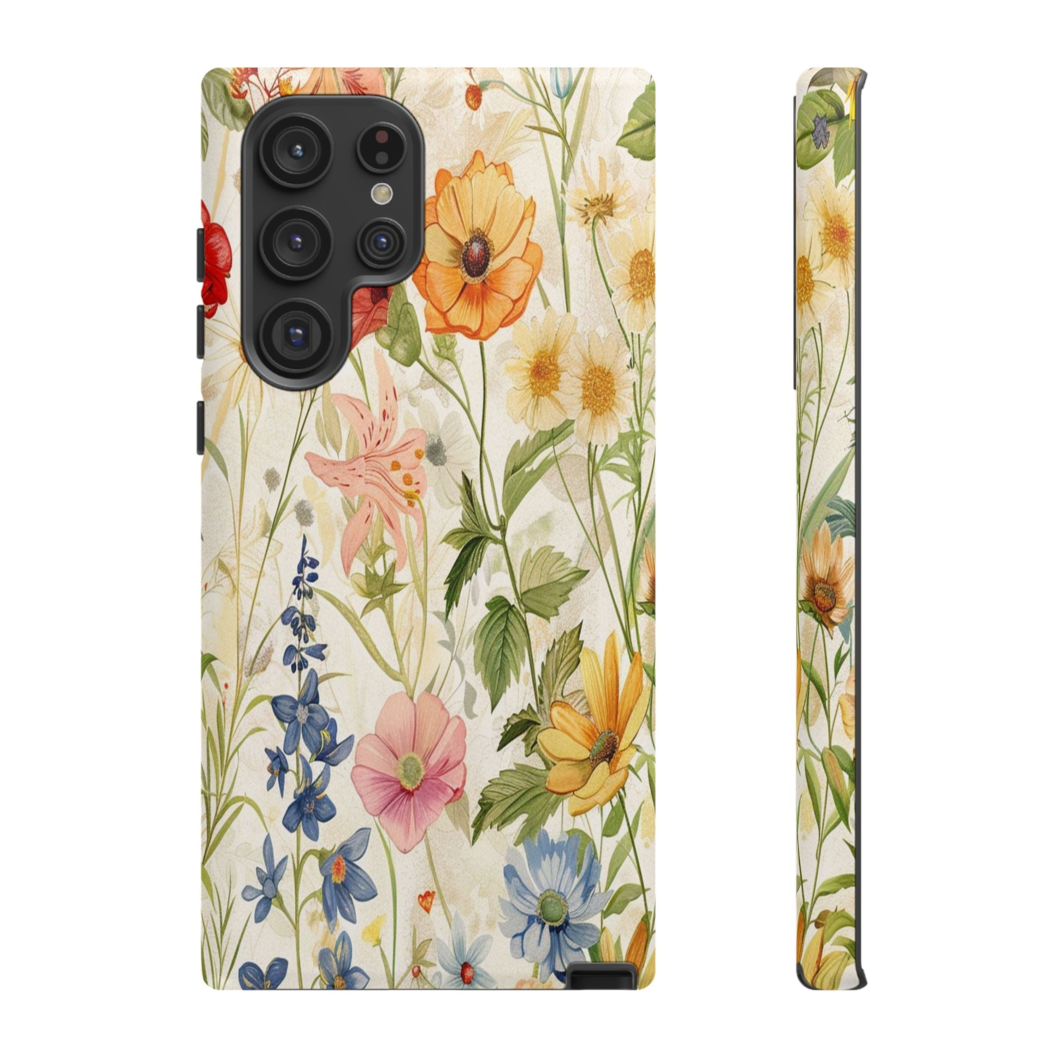 Vintage Wildflower Garden Pattern