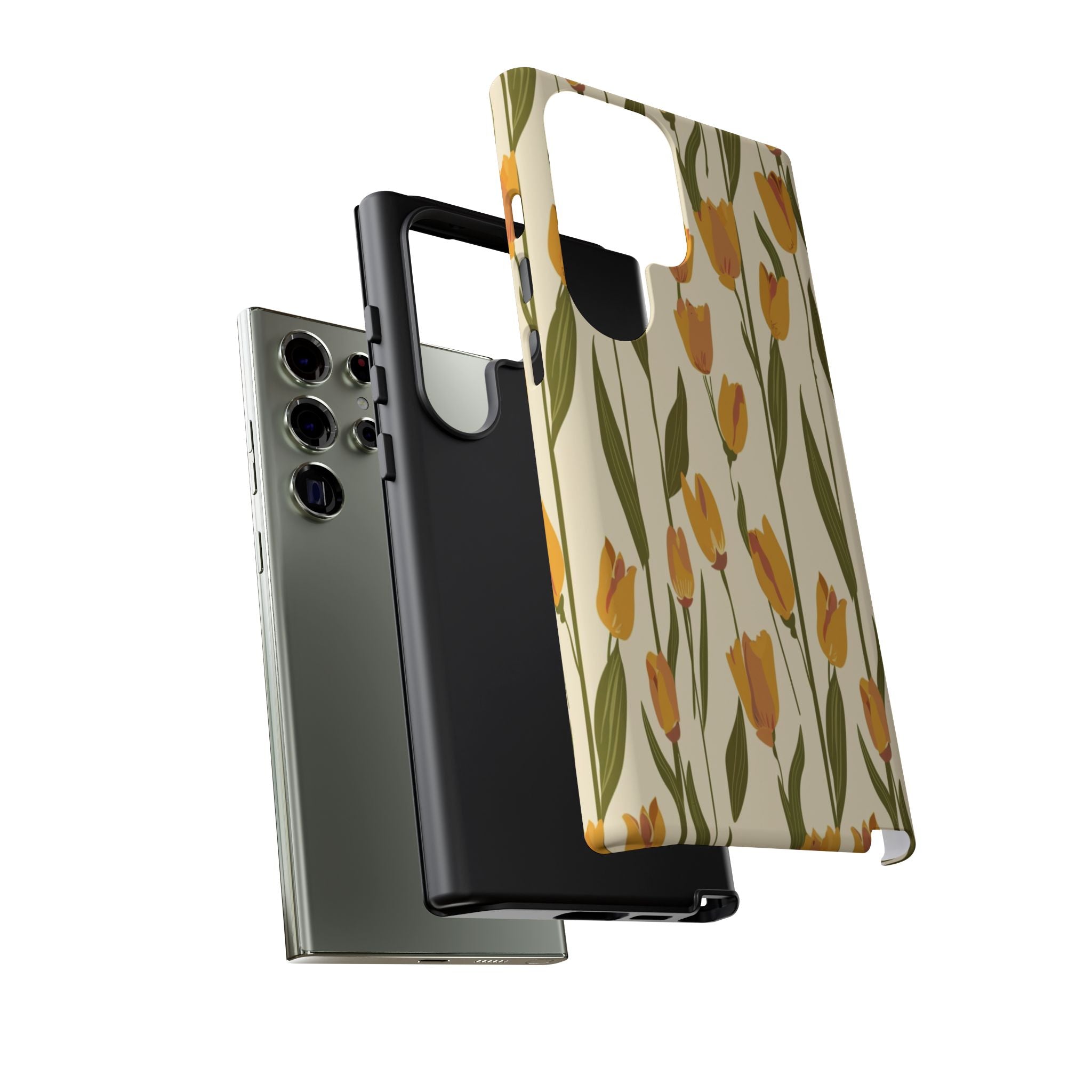 Yellow and Orange Tulips Case