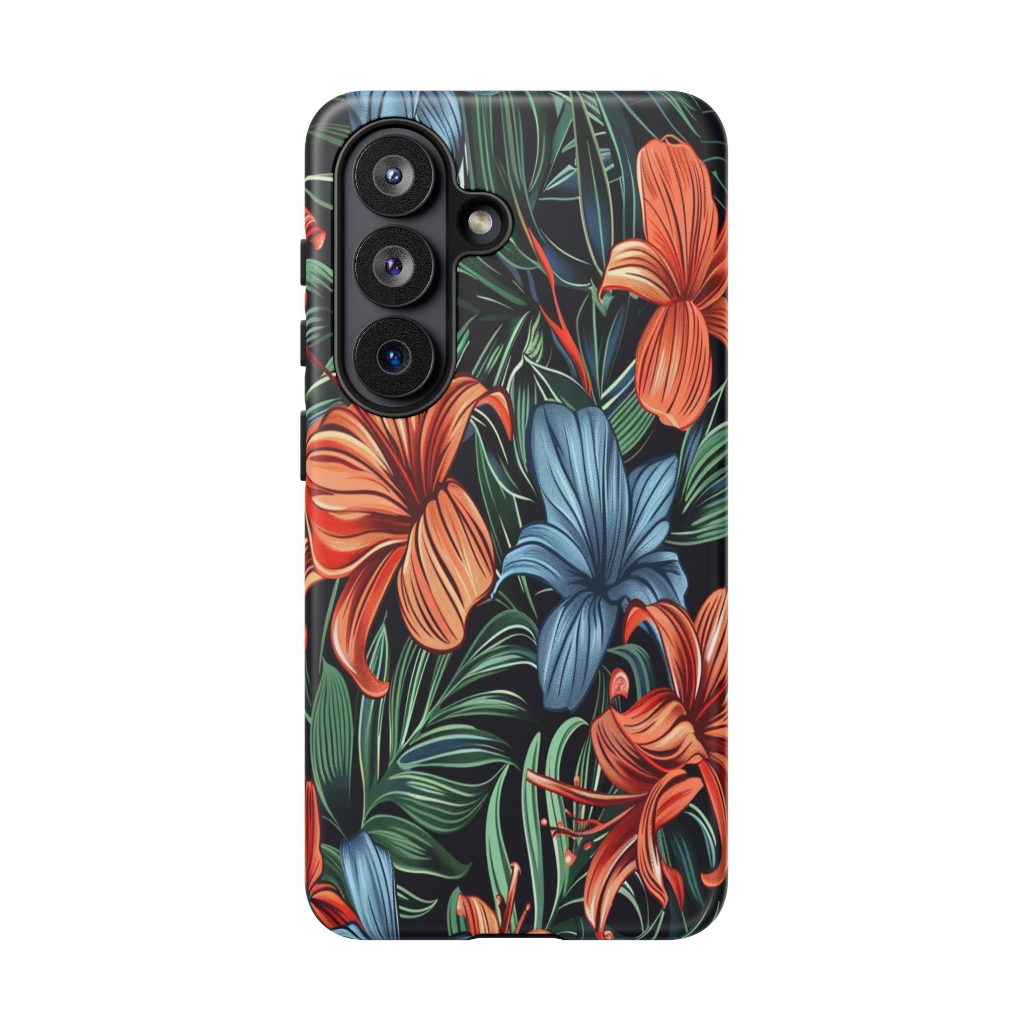 Tropical Red and Blue