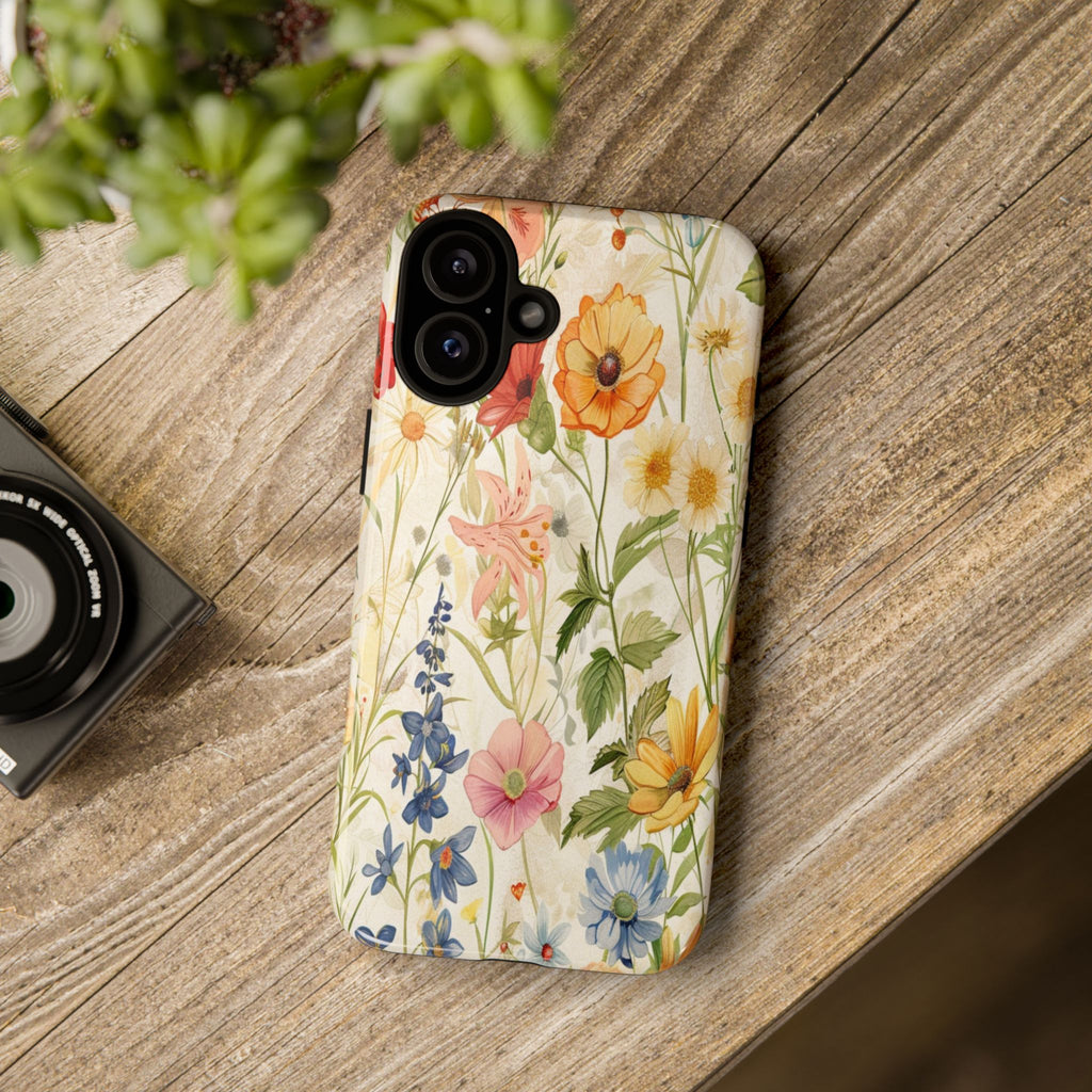 Vintage Wildflower Garden Case