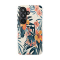 Tropical White and Blue Case