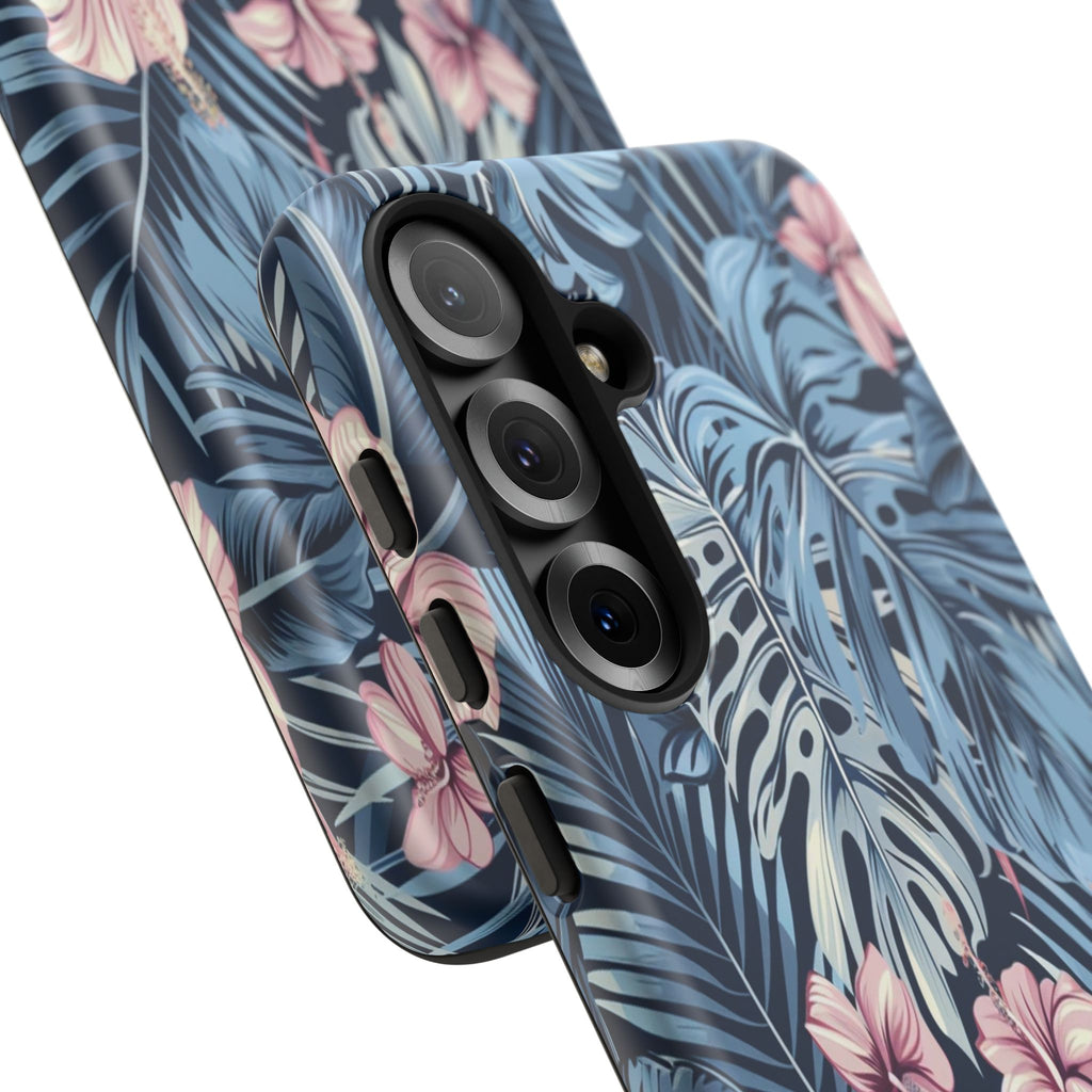 Tropical Hibiscus and Monstera Case