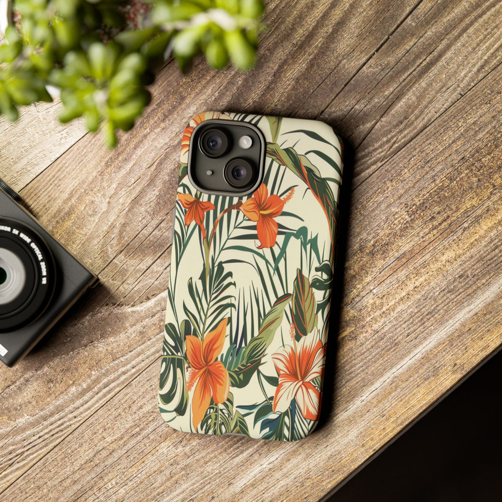 Tropical Hibiscus Garden Case