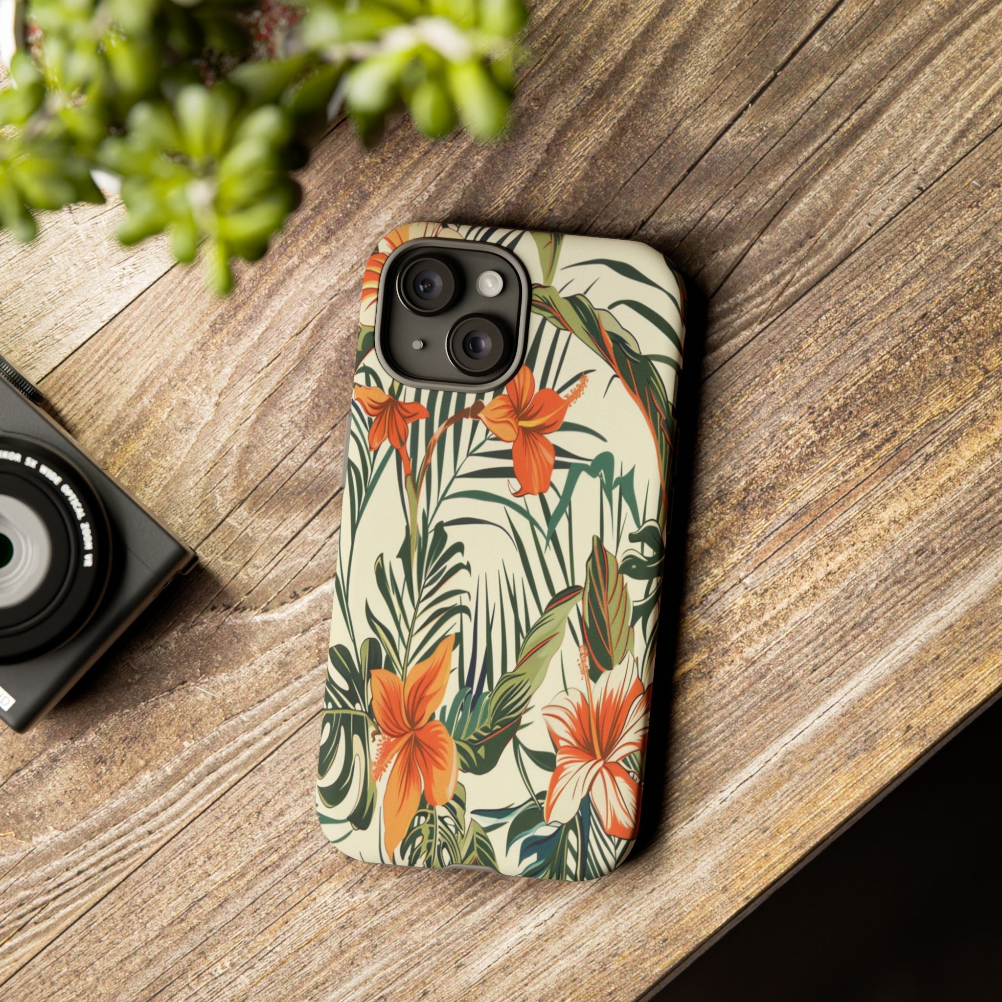 Tropical Hibiscus Garden Case