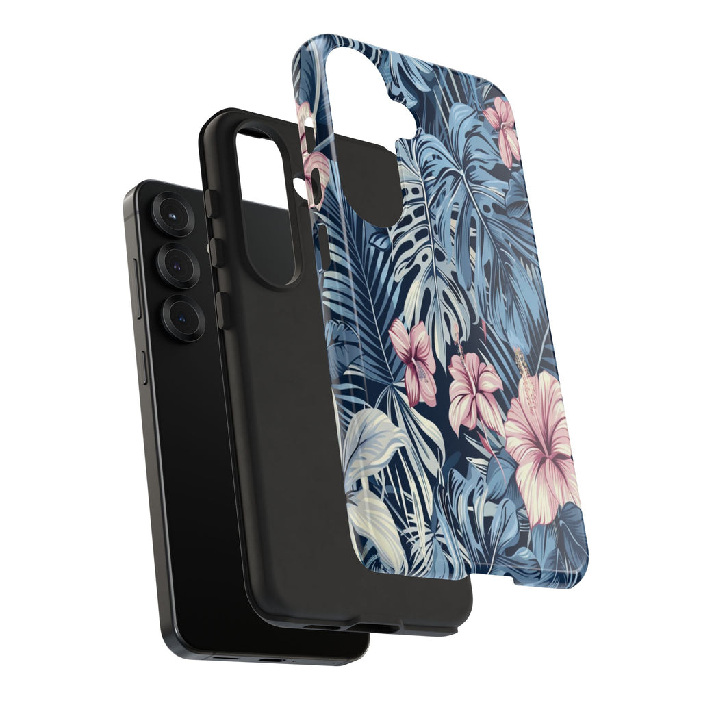 Tropical Hibiscus and Monstera Case