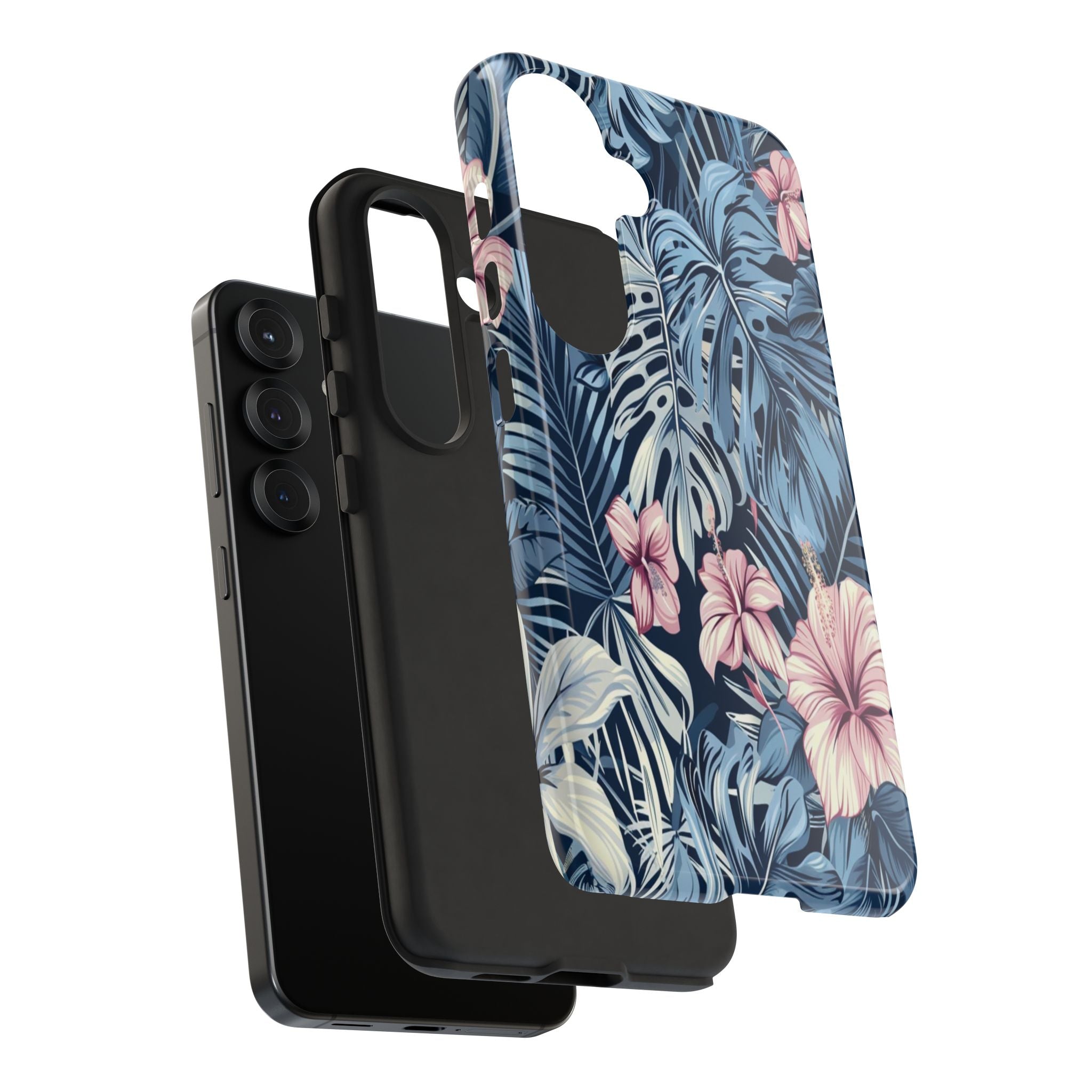 Tropical Hibiscus and Monstera Case