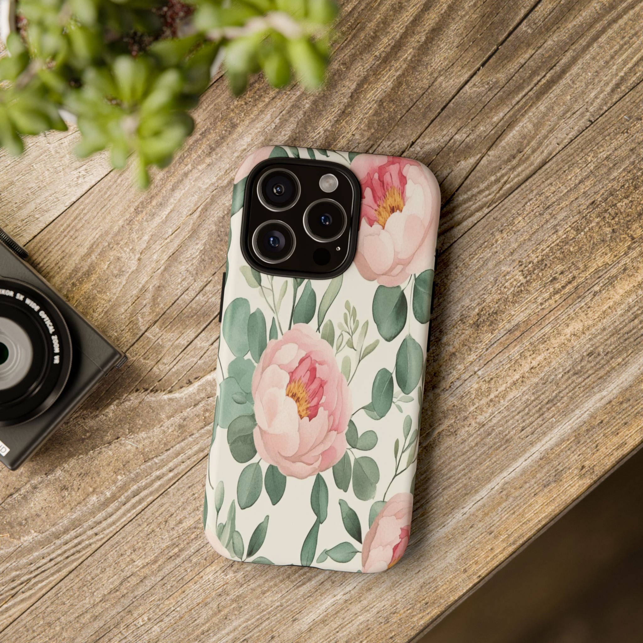 Soft Pink Peonies Case