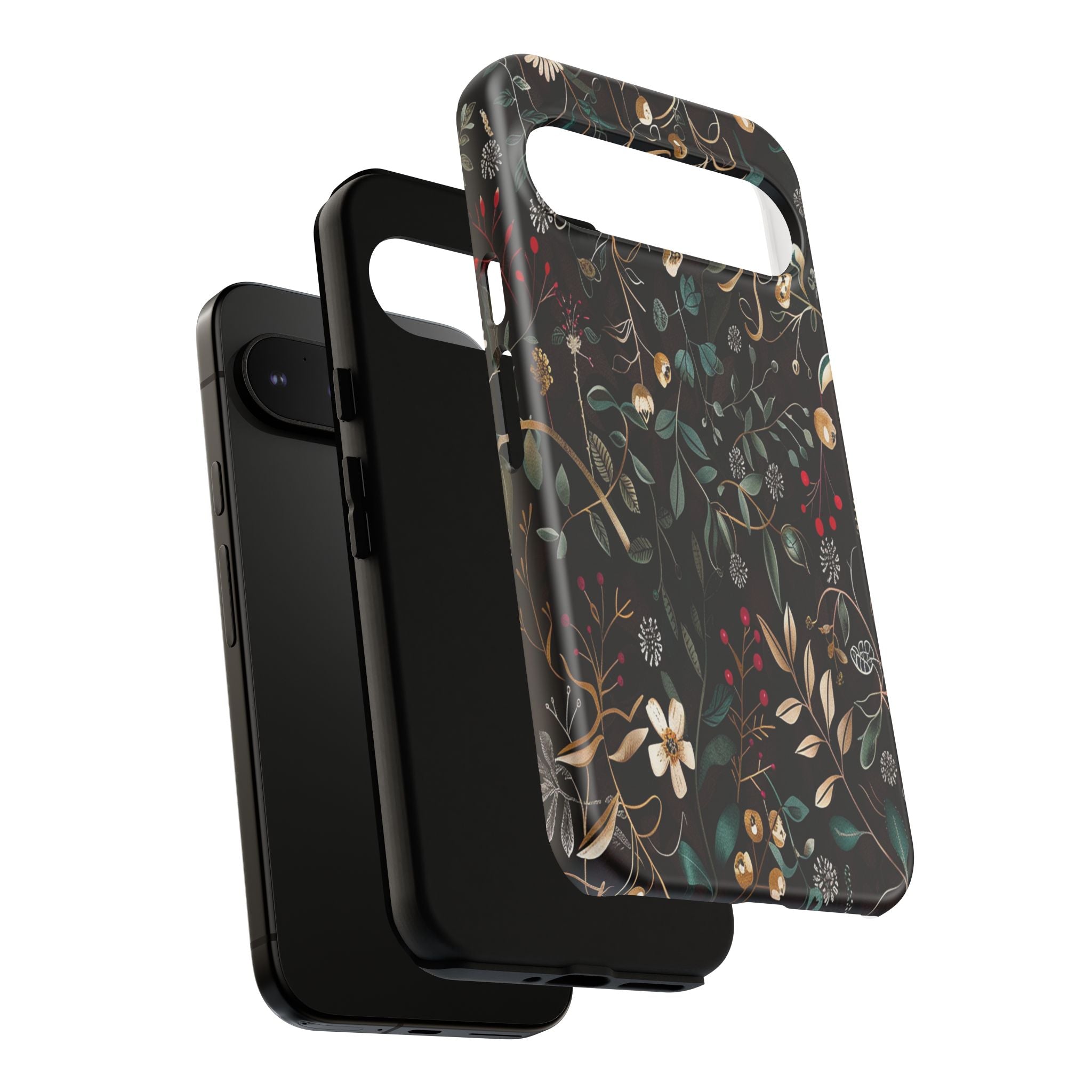 Dark Leafy Case