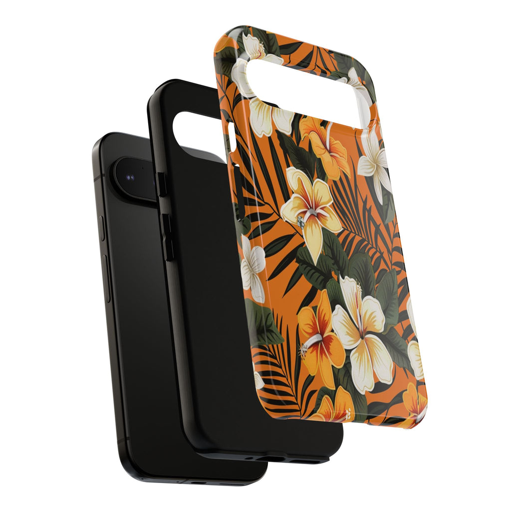 Vibrant Orange Tropical Case
