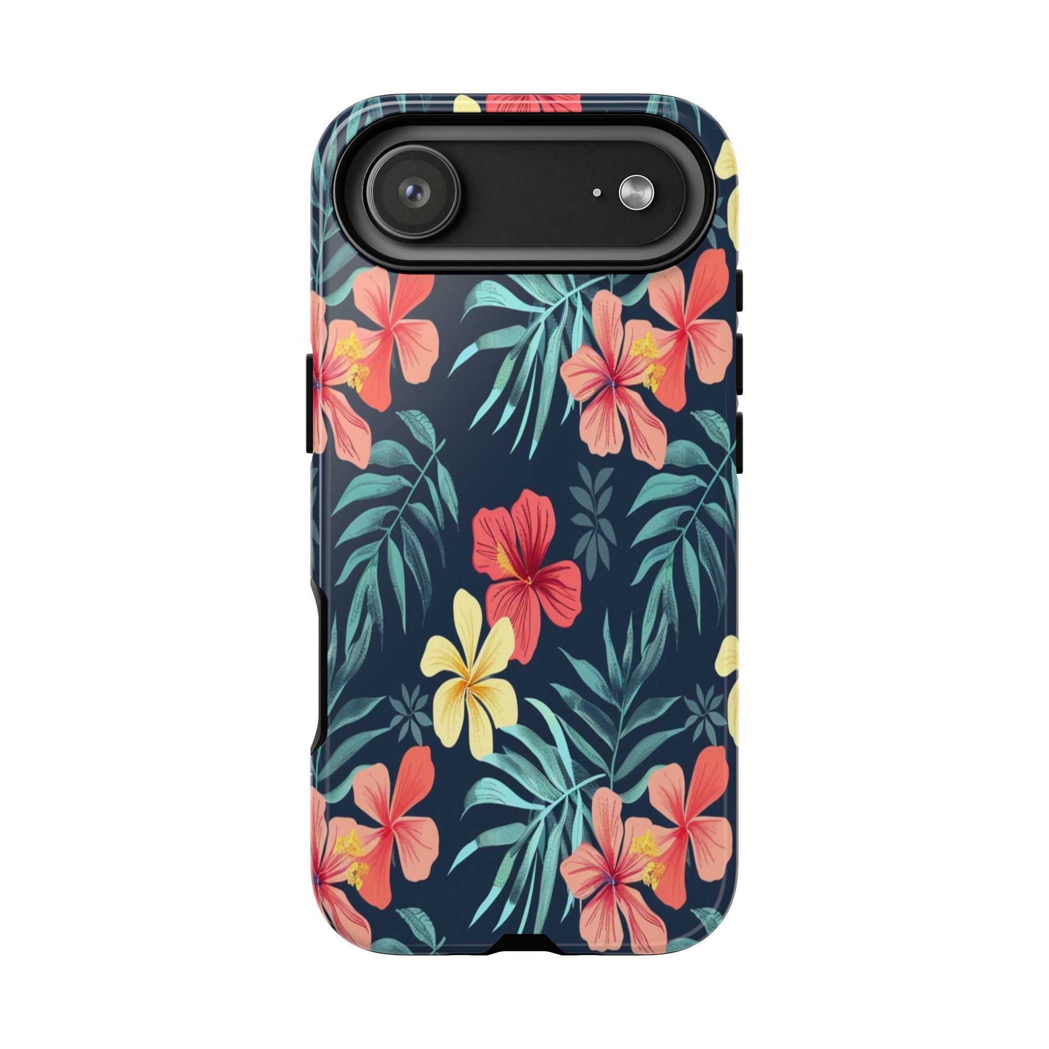 Tropical Hibiscus Navy