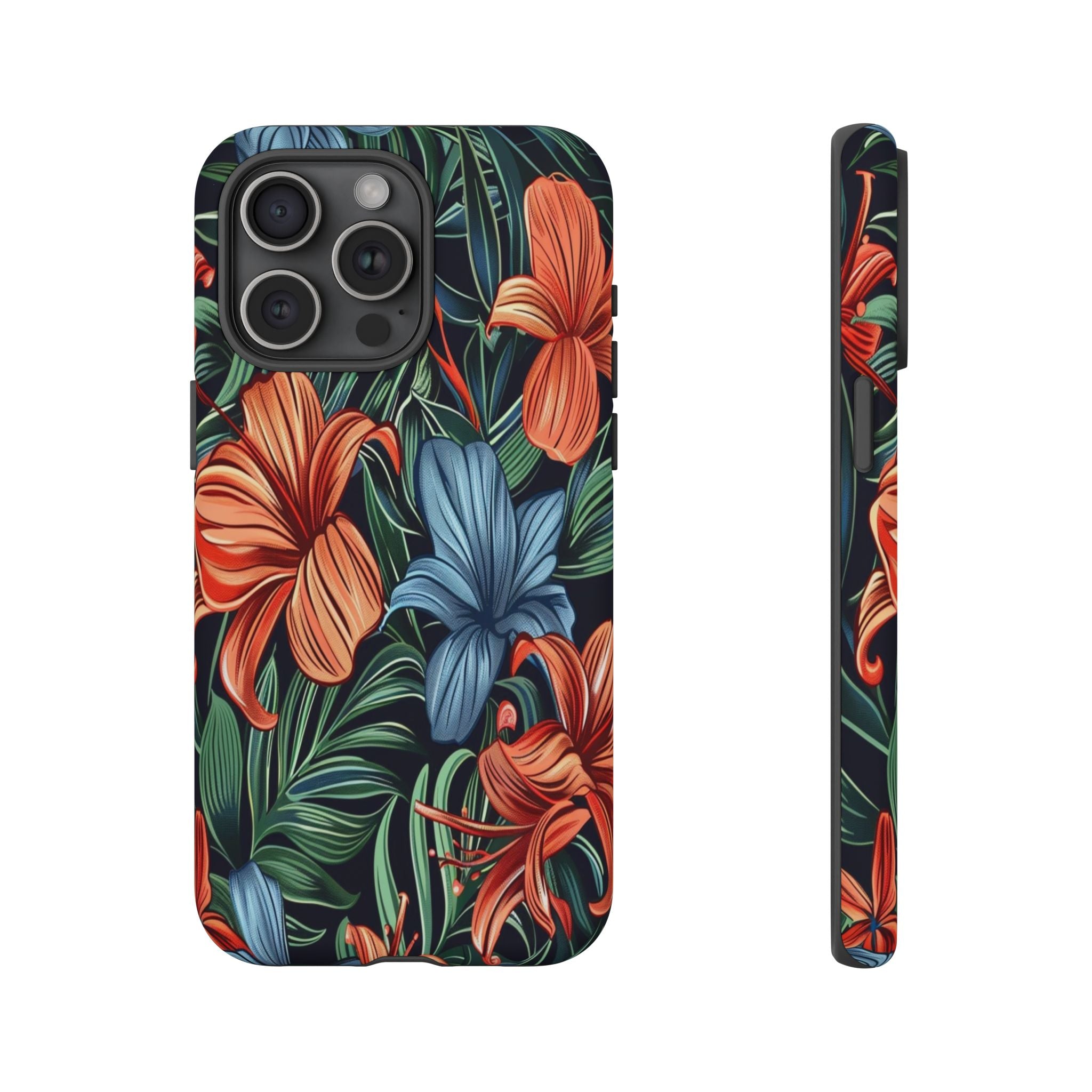 Tropical Red and Blue