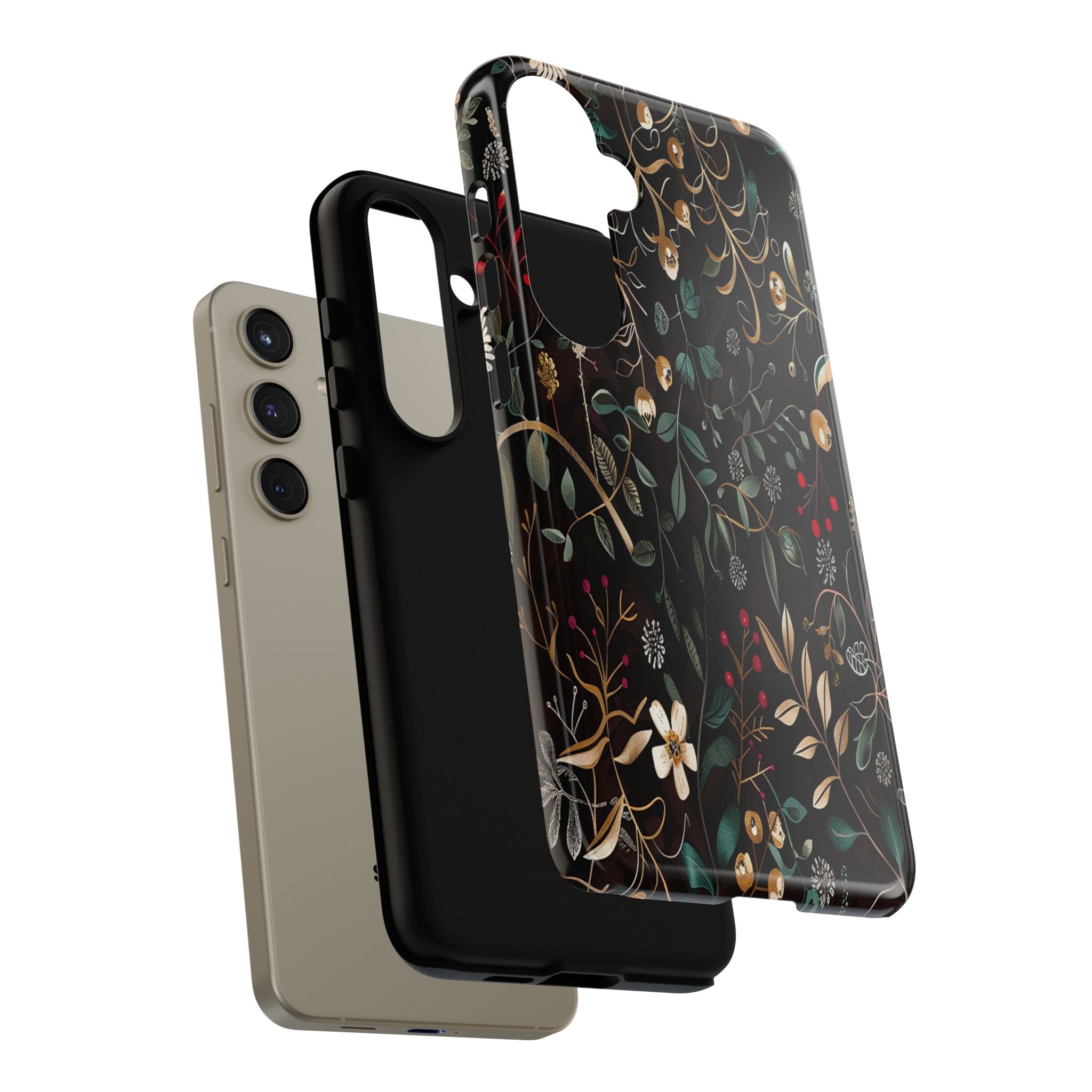 Dark Leafy Case