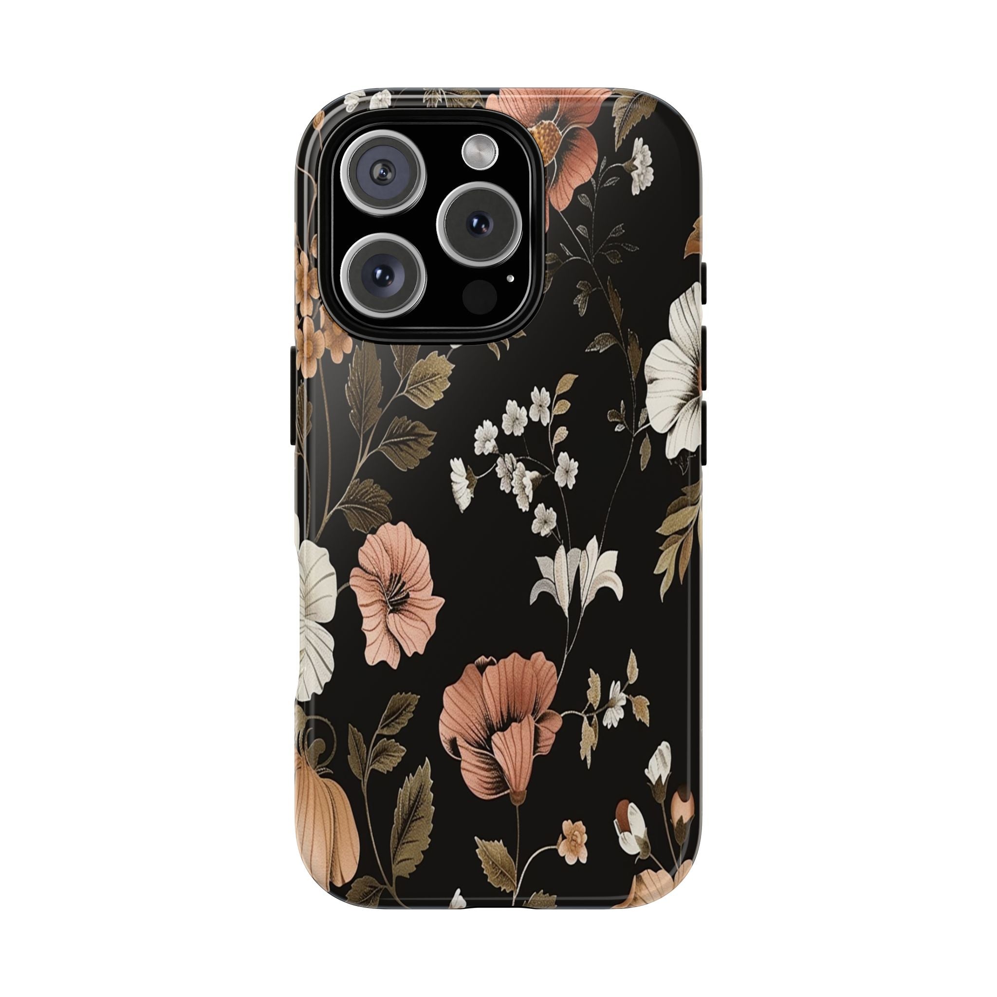 Peachy Cosmos on Black